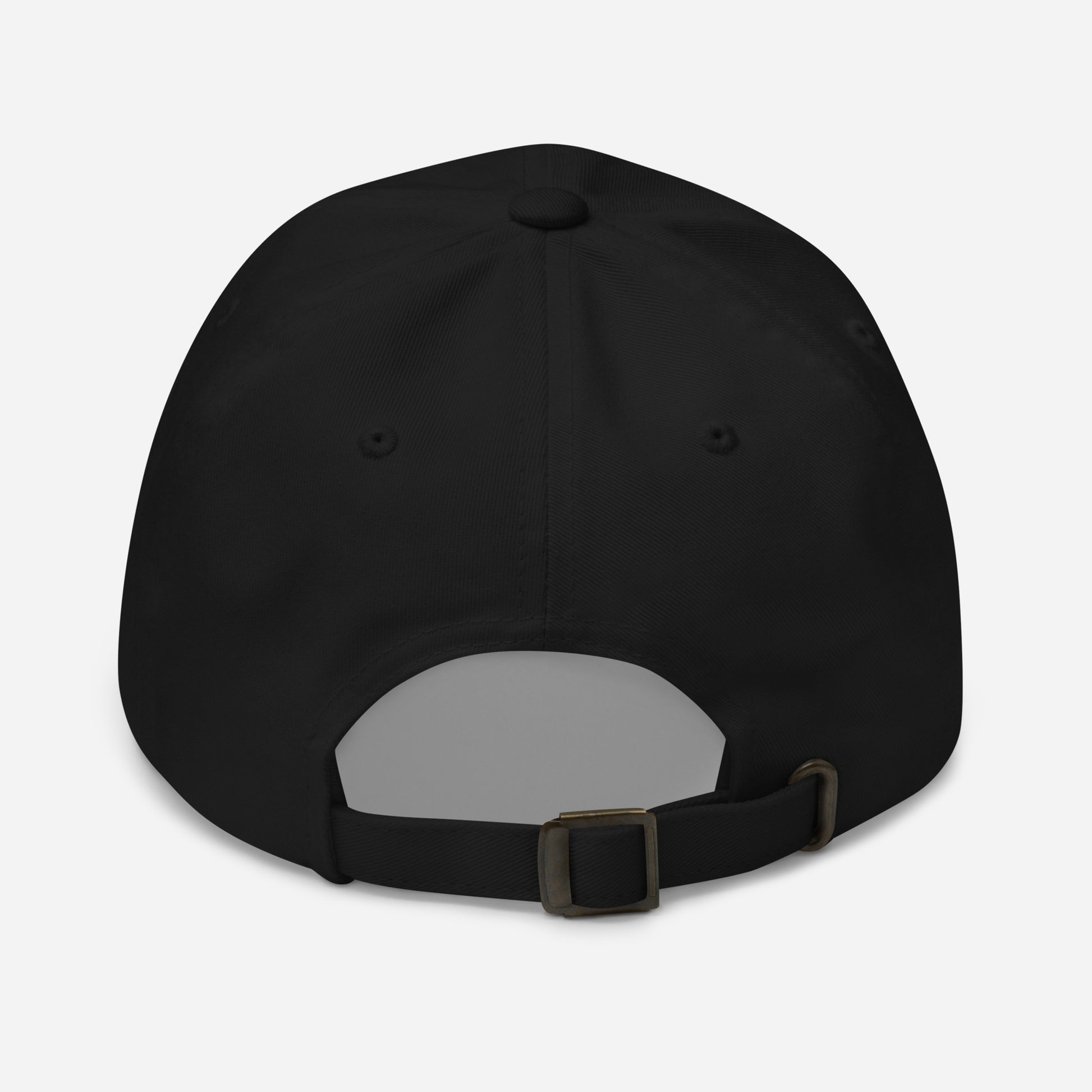 Dad Hat "SWALLOW" Black and Gold One Size adjustable,animal motif,bold design,casual style,dad hat,elegance,endurance,flight,freedom,iconic,journey,nature-inspired,premium quality,resilience,spirit animal,swallow,transformation,unique design,unisex