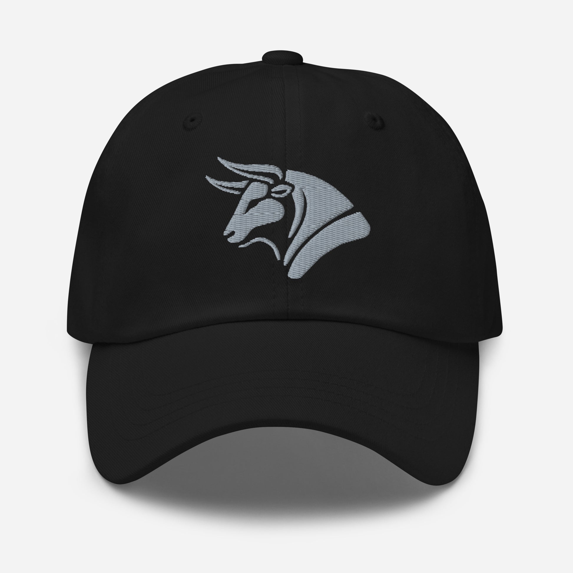 Dad Hat "BULL SPIRIT" Grey One Size adjustable,animal motif,bold design,bull,casual style,dad hat,endurance,iconic,power,premium quality,resilience,spirit,strength,unique design,unisex