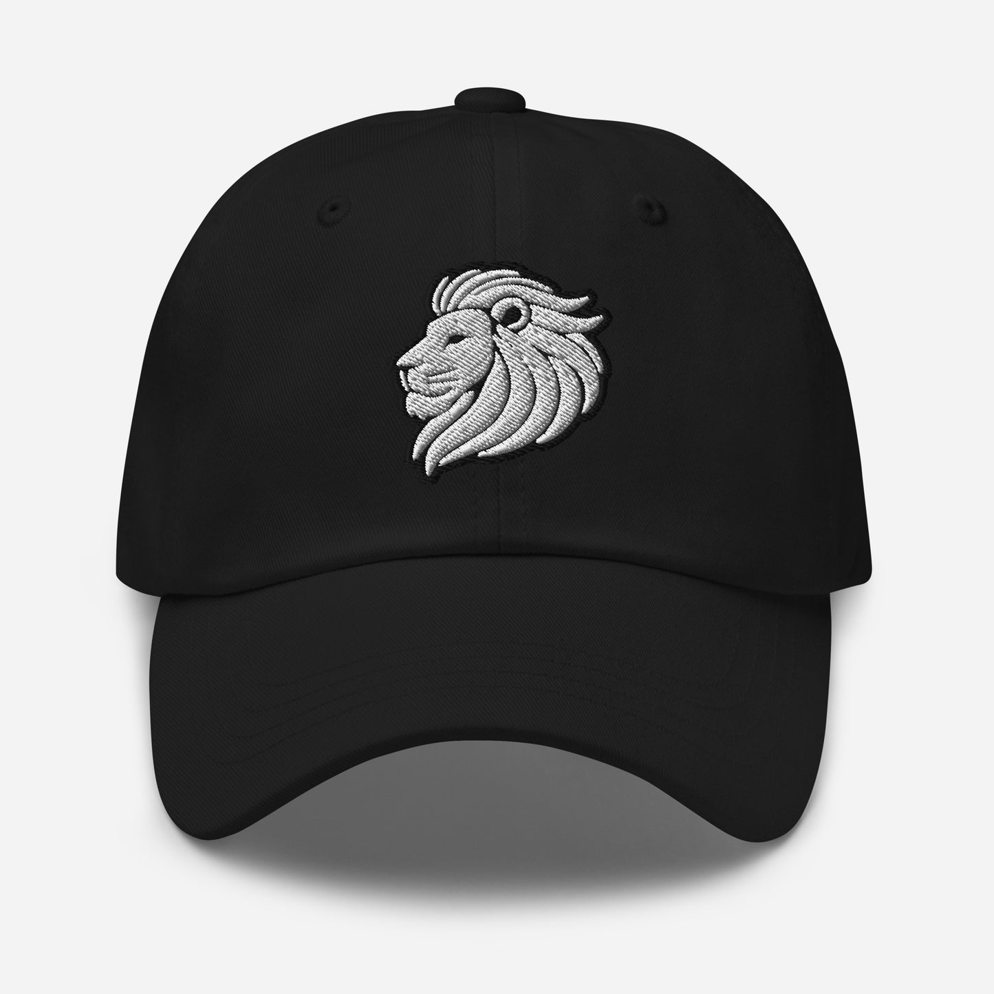 Dad Hat "LION HEAD" White One Size adjustable,animal motif,bold design,casual style,courage,dad hat,iconic,leadership,lion,majesty,nature,noble,power,premium quality,strength,unique design,unisex