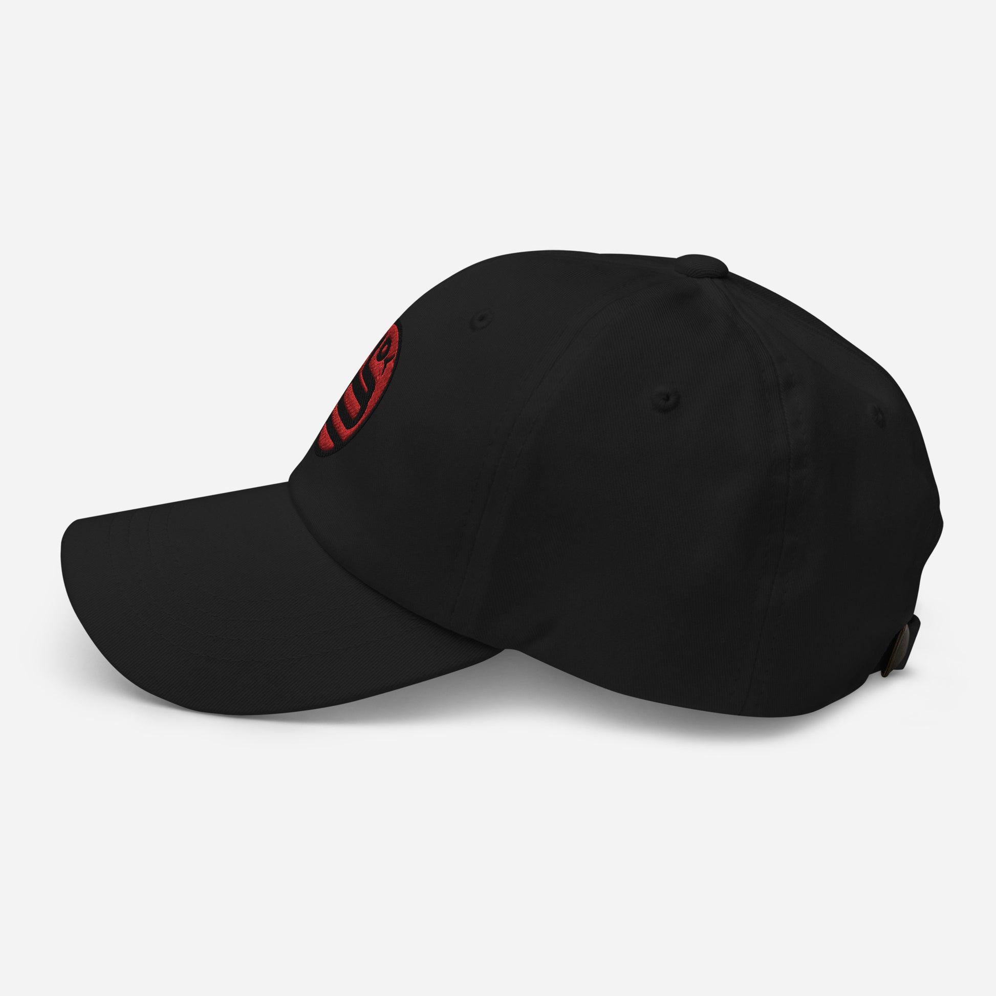 Dad Hat "SNAKE" Red V2 One Size adjustable,animal motif,bold design,casual style,dad hat,iconic,knowledge,mystery,nature-inspired,predator,premium quality,resilience,snake,spirit animal,stealth,symbolism,transformation,unique design,unisex,wisdom