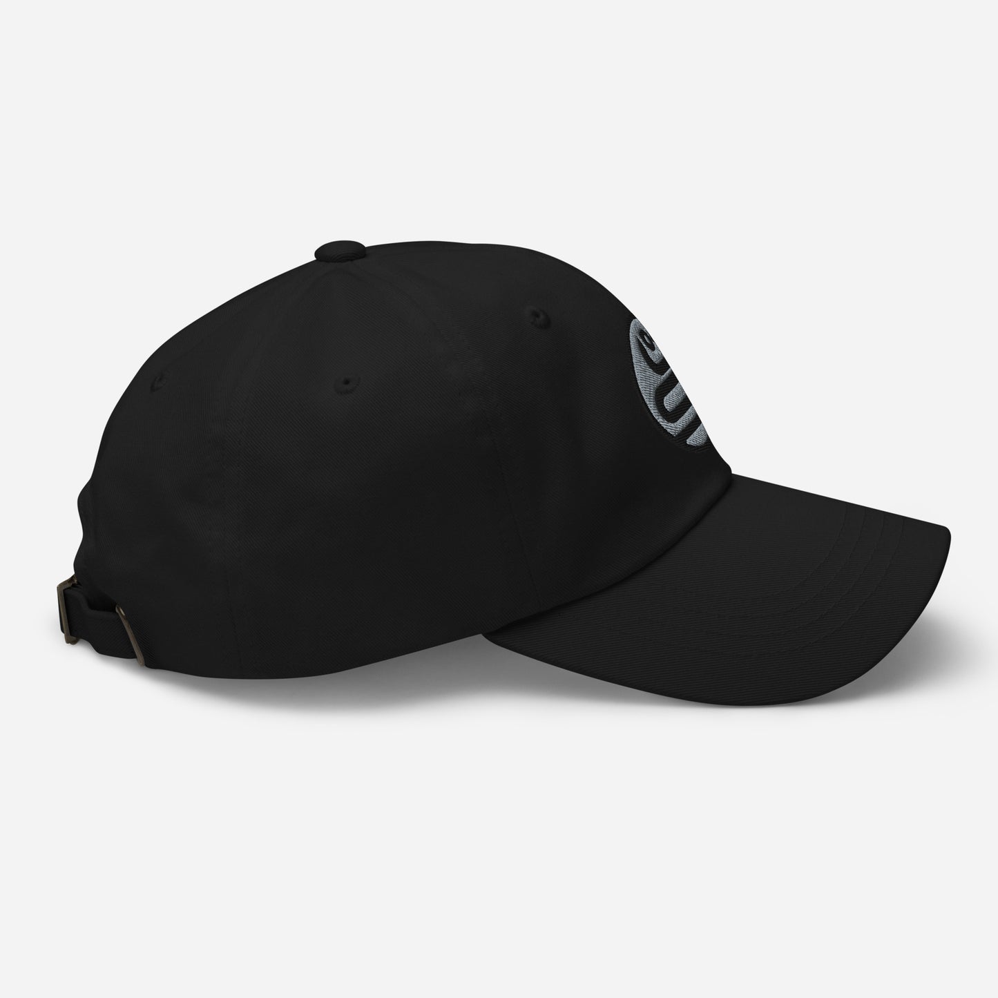 Dad Hat "SNAKE" Grey V2 One Size adjustable,animal motif,bold design,casual style,dad hat,iconic,knowledge,mystery,nature-inspired,predator,premium quality,resilience,snake,spirit animal,stealth,symbolism,transformation,unique design,unisex,wisdom