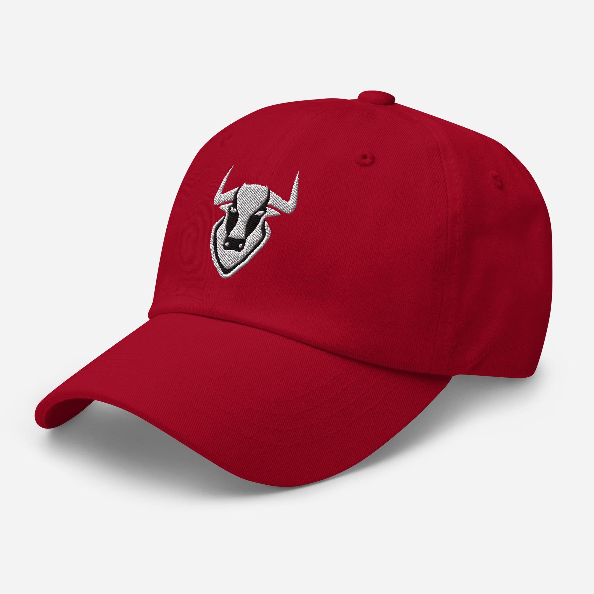 Dad Hat Bull Logo "TORO" White One Size adjustable,animal motif,bold design,bull,casual style,dad hat,endurance,iconic,power,premium quality,resilience,spirit,strength,unique design,unisex