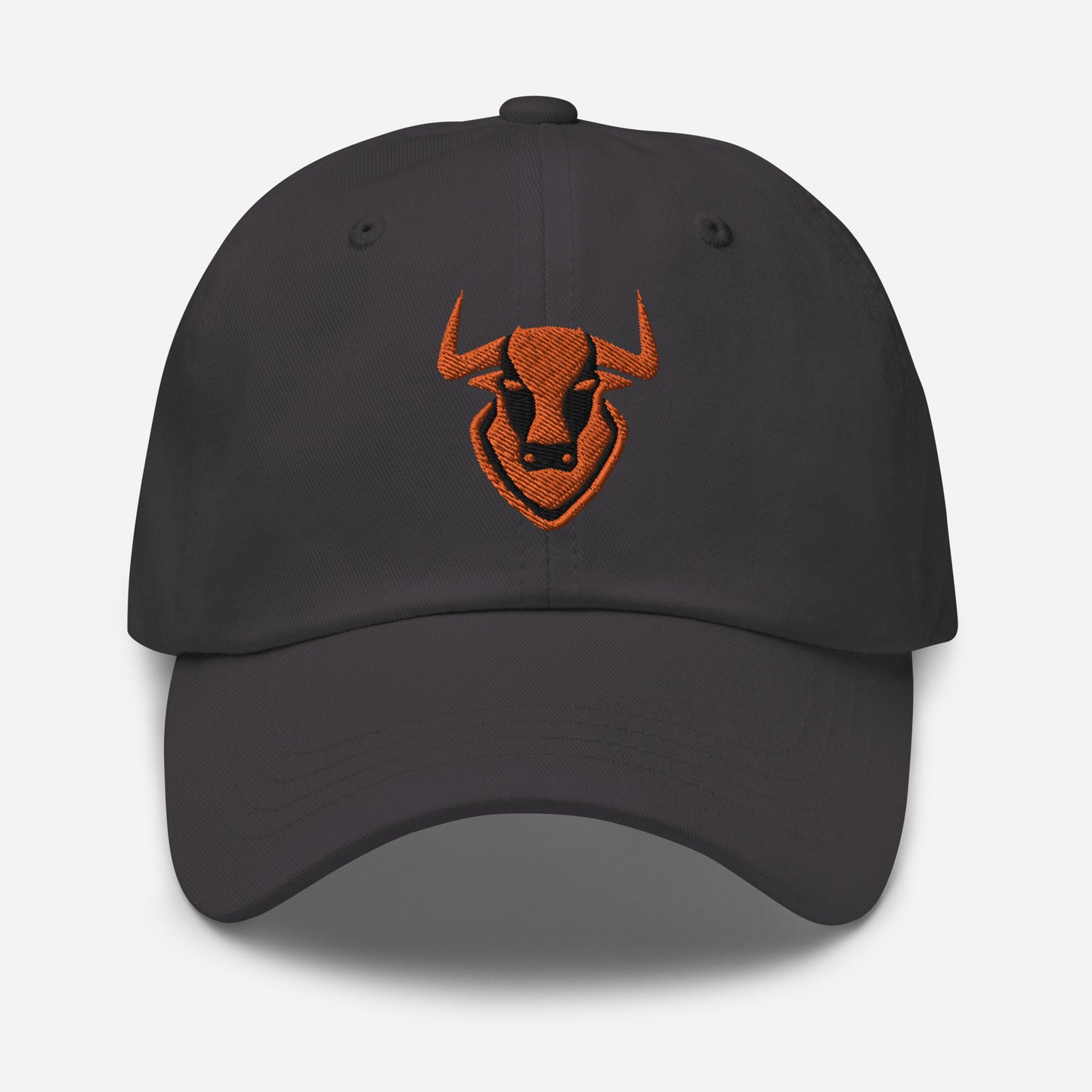 Dad Hat Bull Logo "TORO" Orange One Size adjustable,animal motif,bold design,bull,casual style,dad hat,endurance,iconic,power,premium quality,resilience,spirit,strength,unique design,unisex