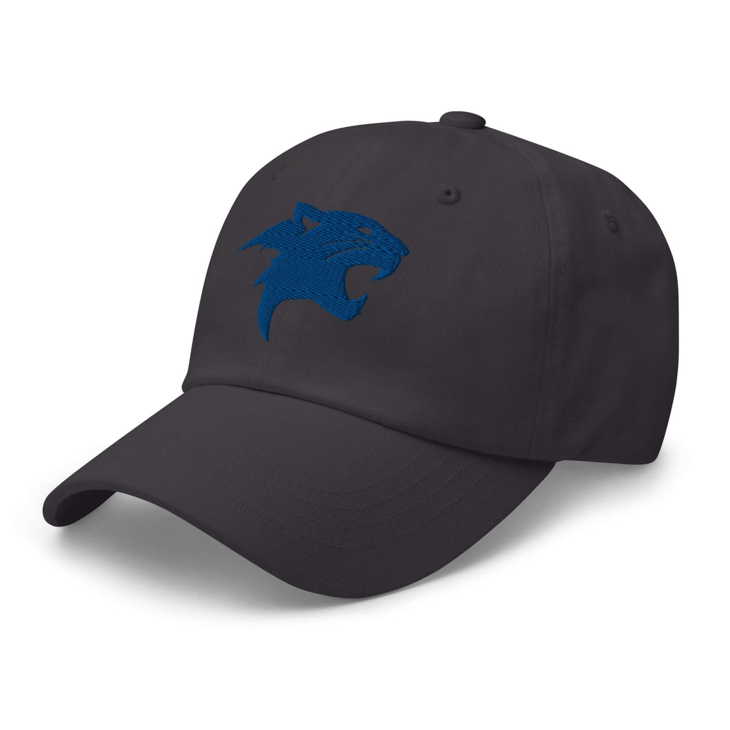 Dad Hat "Panther Head" Blue adjustable,agility,animal motif,beast mode,bold design,casual style,dad hat,iconic,panther,power,premium quality,stealth,strength,unique design,unisex,wild