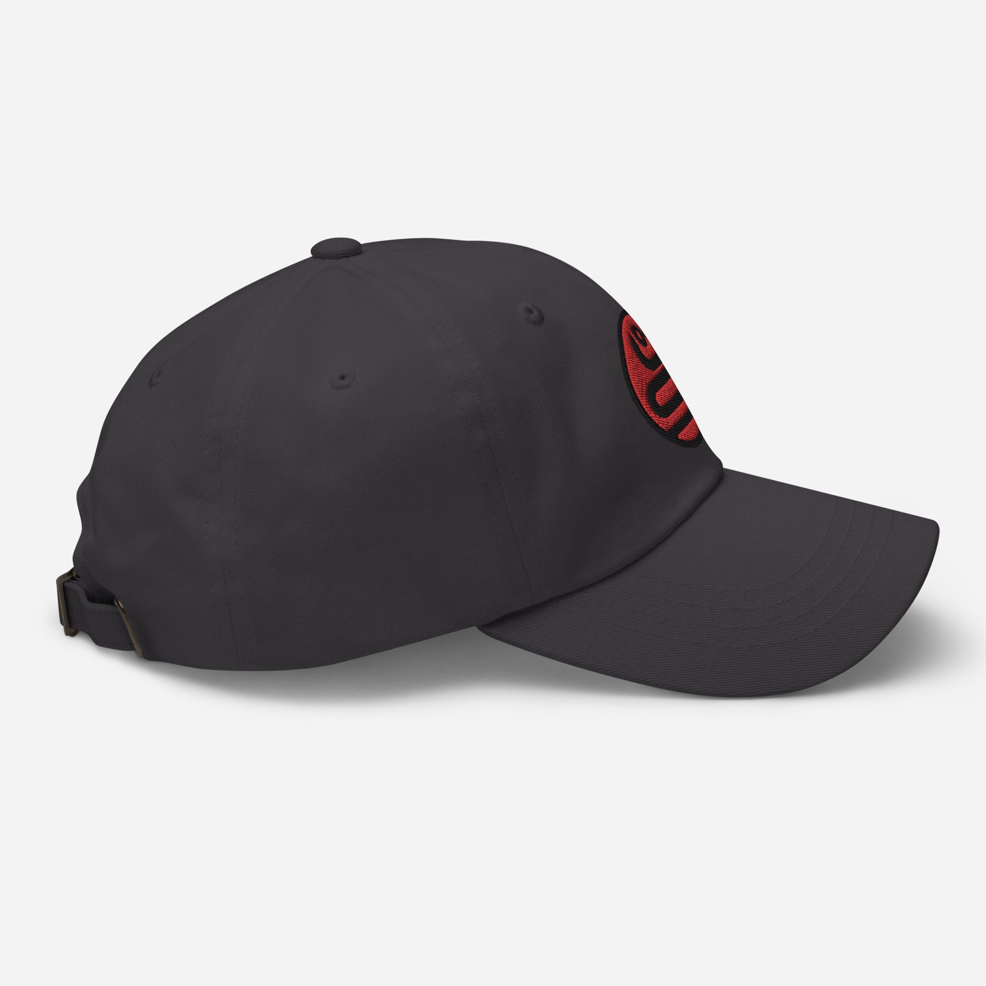 Dad Hat "SNAKE" Red V2 One Size adjustable,animal motif,bold design,casual style,dad hat,iconic,knowledge,mystery,nature-inspired,predator,premium quality,resilience,snake,spirit animal,stealth,symbolism,transformation,unique design,unisex,wisdom