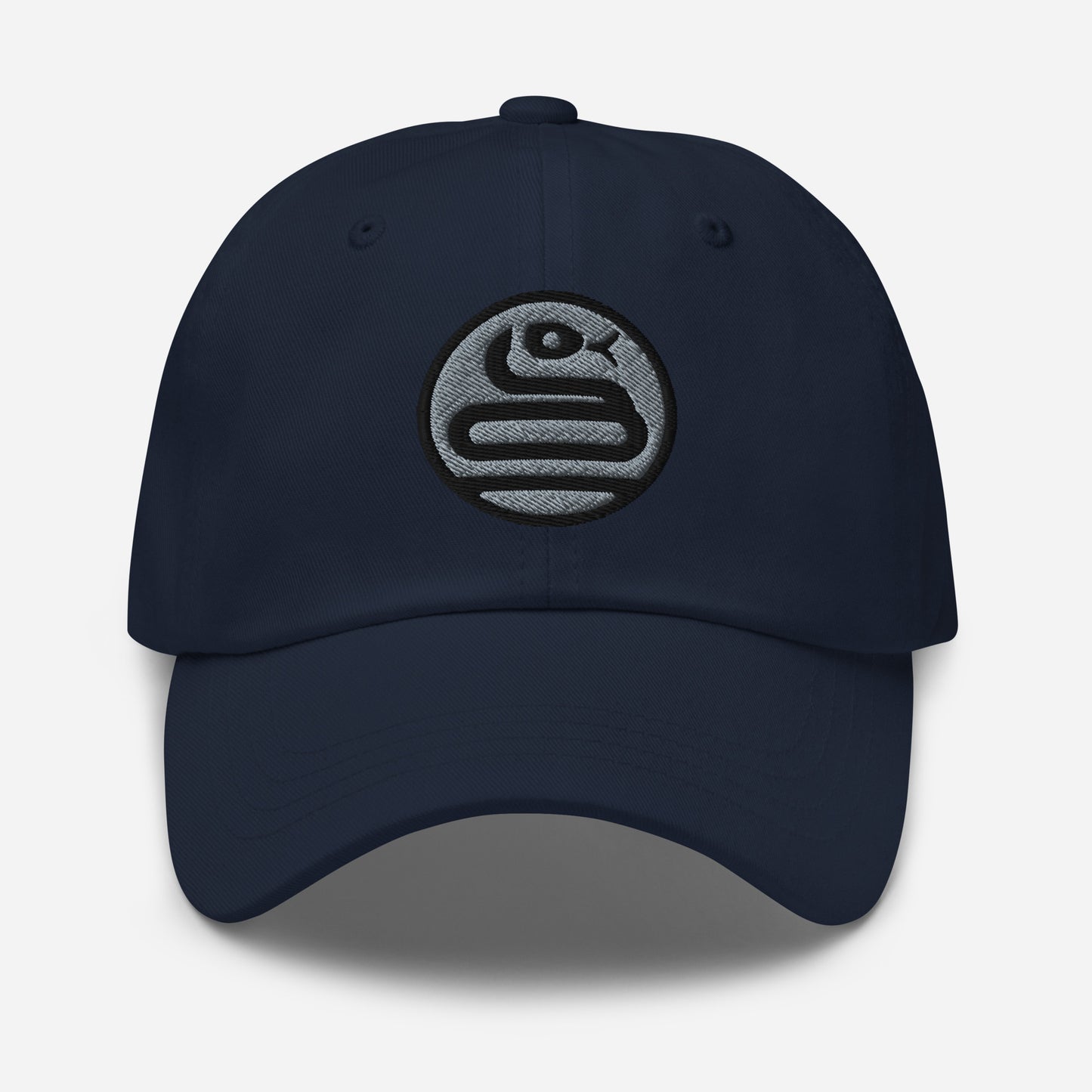 Dad Hat "SNAKE" Grey V2 One Size adjustable,animal motif,bold design,casual style,dad hat,iconic,knowledge,mystery,nature-inspired,predator,premium quality,resilience,snake,spirit animal,stealth,symbolism,transformation,unique design,unisex,wisdom