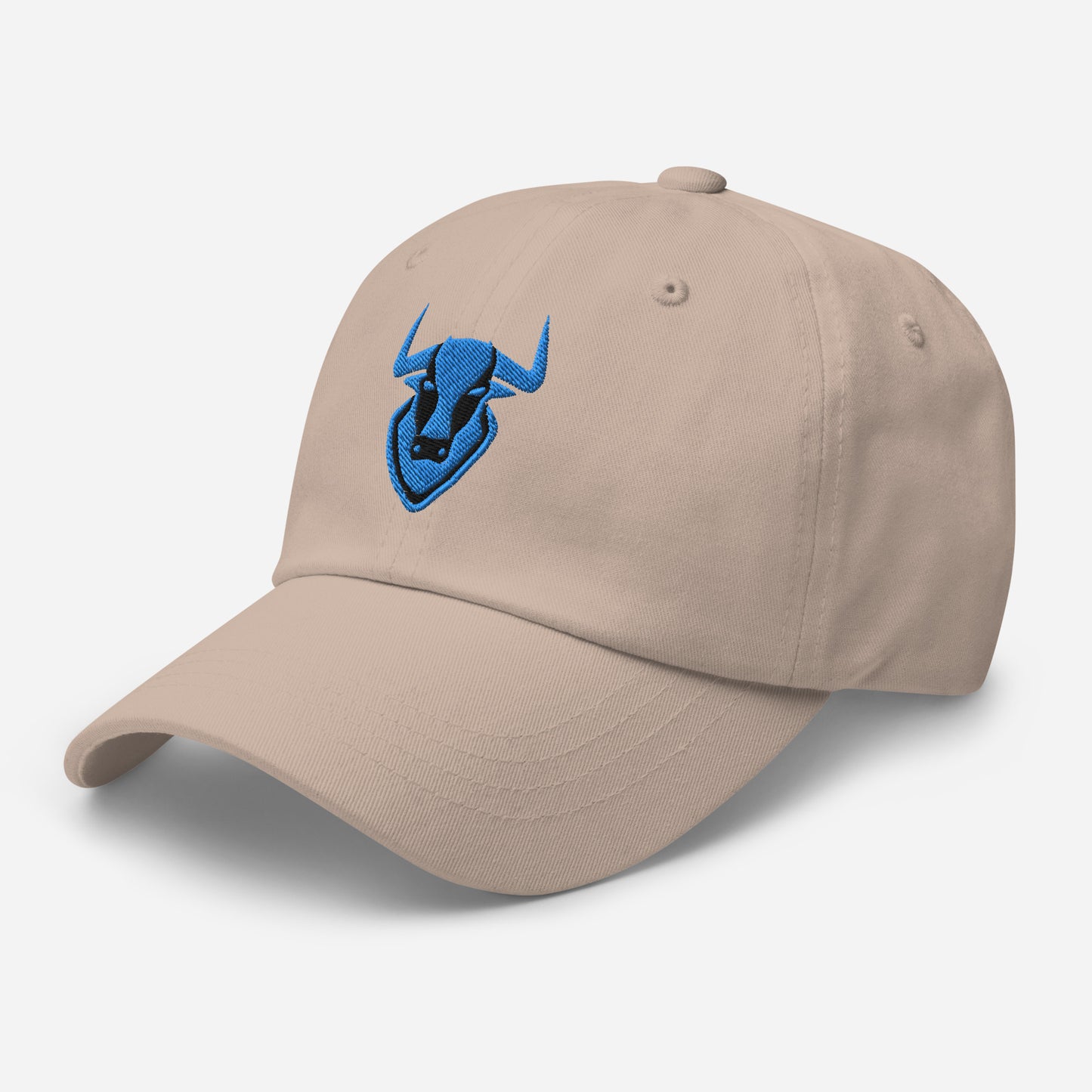 Dad Hat Bull Logo "TORO" Blue One Size adjustable,animal motif,bold design,bull,casual style,dad hat,endurance,iconic,power,premium quality,resilience,spirit,strength,unique design,unisex