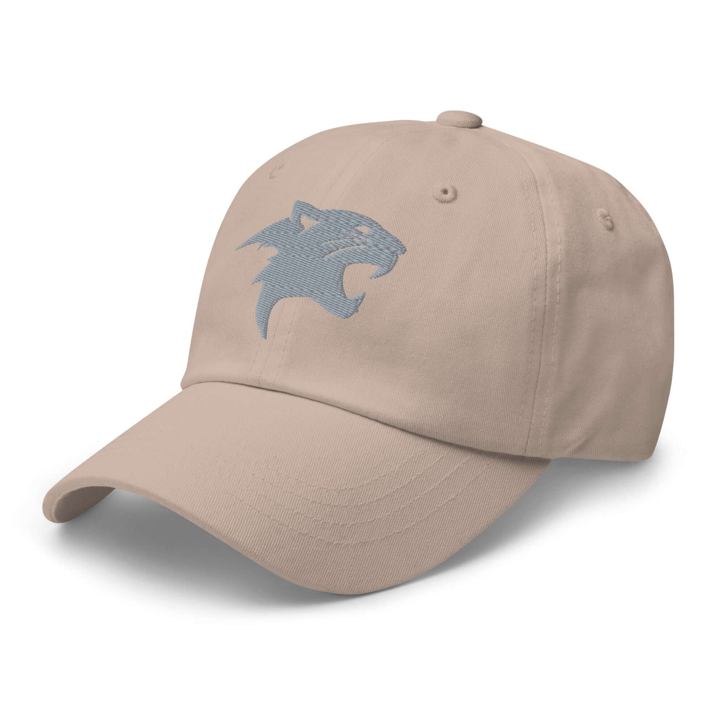 Dad Hat "Panther Head" Grey adjustable,agility,animal motif,beast mode,bold design,casual style,dad hat,iconic,panther,power,premium quality,stealth,strength,unique design,unisex,wild