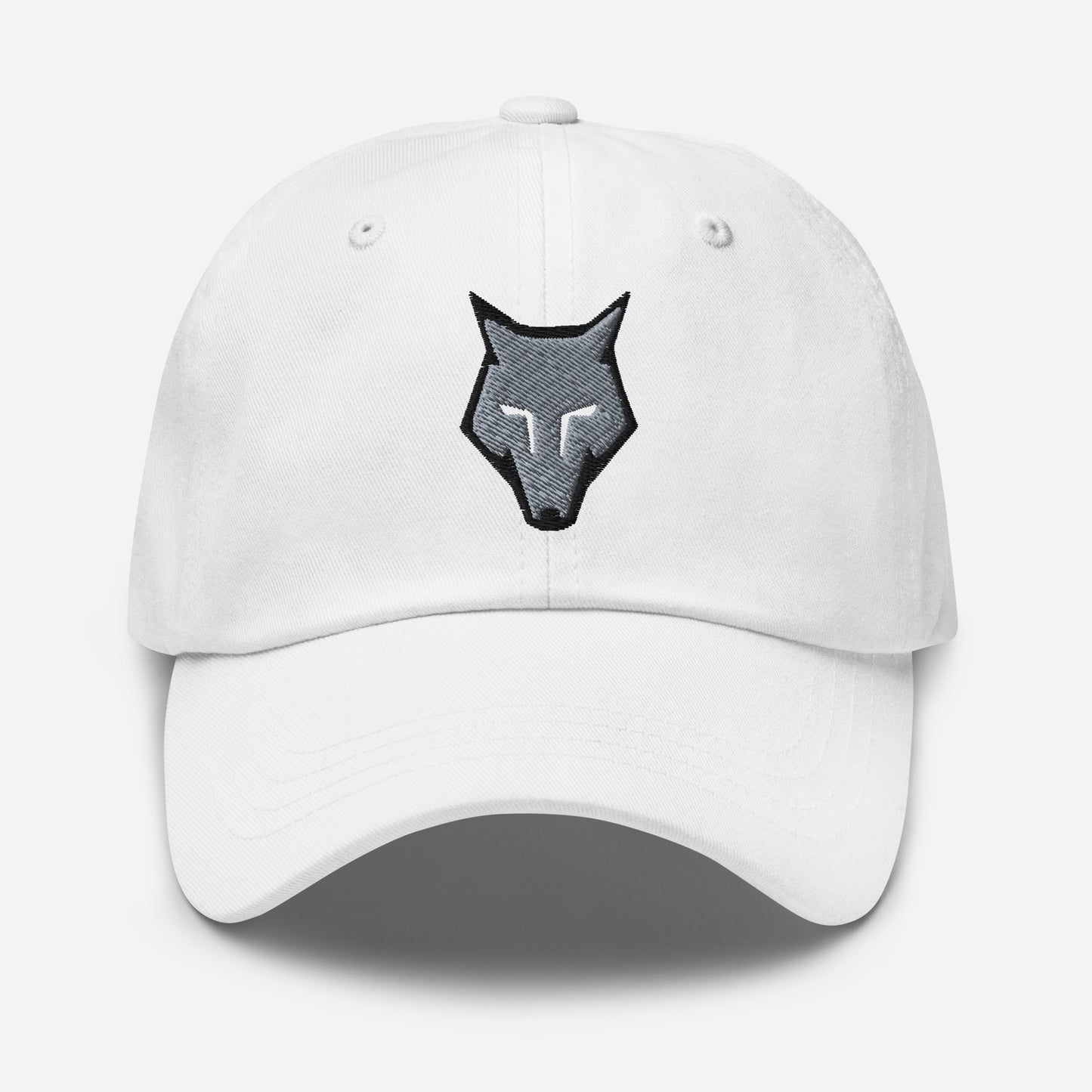 Dad Hat Wolf Logo "LOBO" Grey One Size adjustable,alpha,animal motif,bold design,casual style,courage,dad hat,endurance,freedom,iconic,lone wolf,nature-inspired,predator,premium quality,resilience,stealth,strength,survival,unique design,unisex,wild spirit