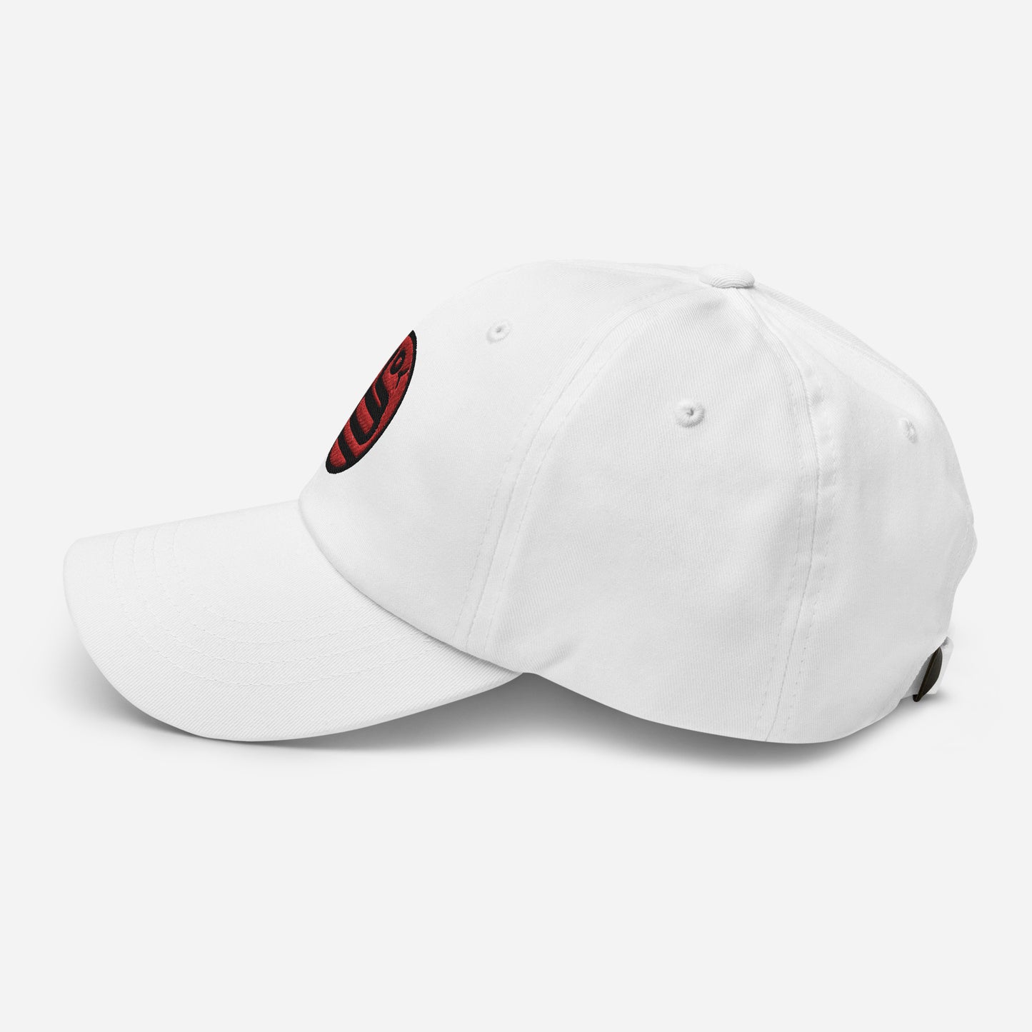 Dad Hat "SNAKE" Red V2 One Size adjustable,animal motif,bold design,casual style,dad hat,iconic,knowledge,mystery,nature-inspired,predator,premium quality,resilience,snake,spirit animal,stealth,symbolism,transformation,unique design,unisex,wisdom