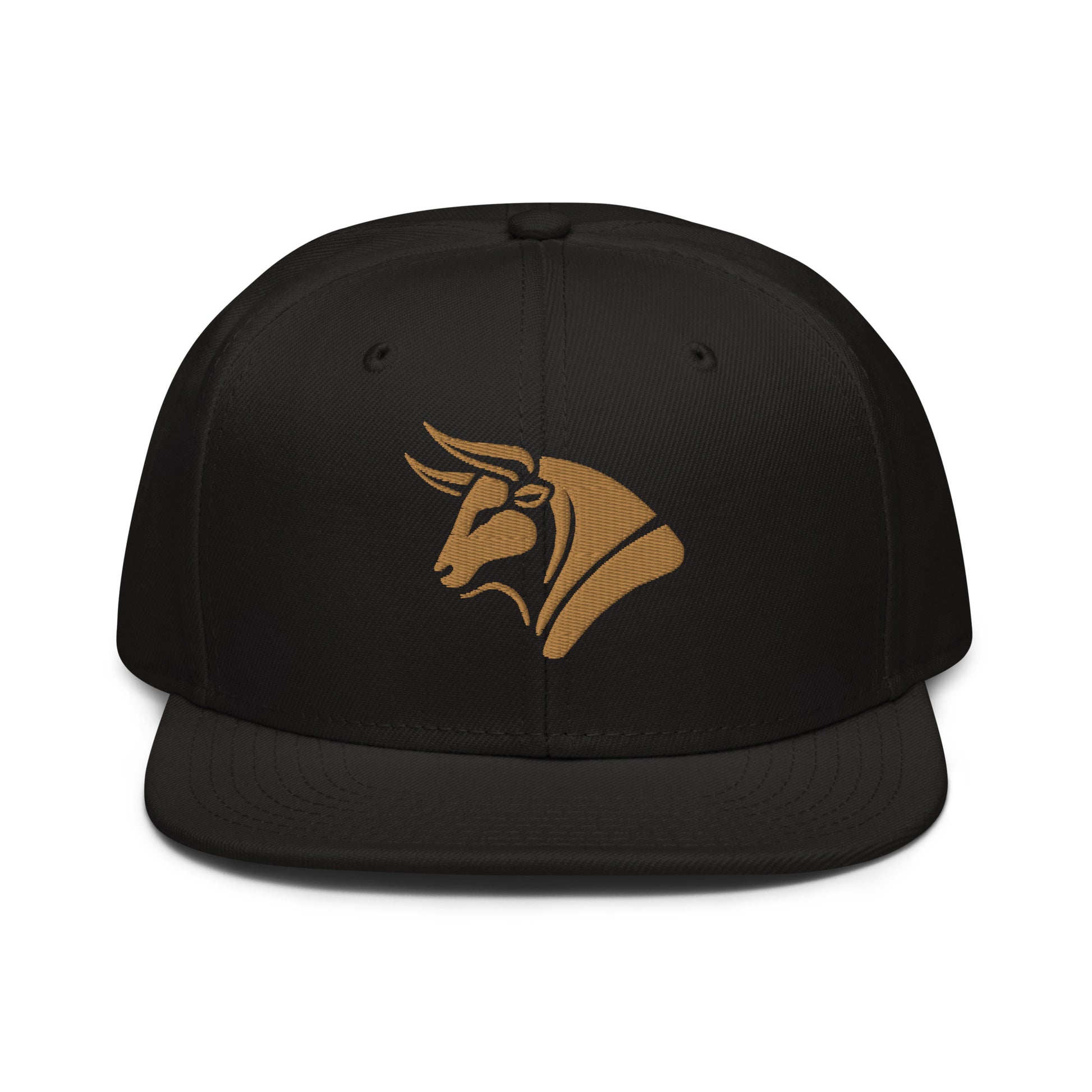 Snapback Hat "Bull Spirit 1" Old Gold One Size adjustable,animal motif,bold design,bull,endurance,iconic,power,premium quality,resilience,snapback hat,spirit,statement piece,street style,strength,unique design,unisex