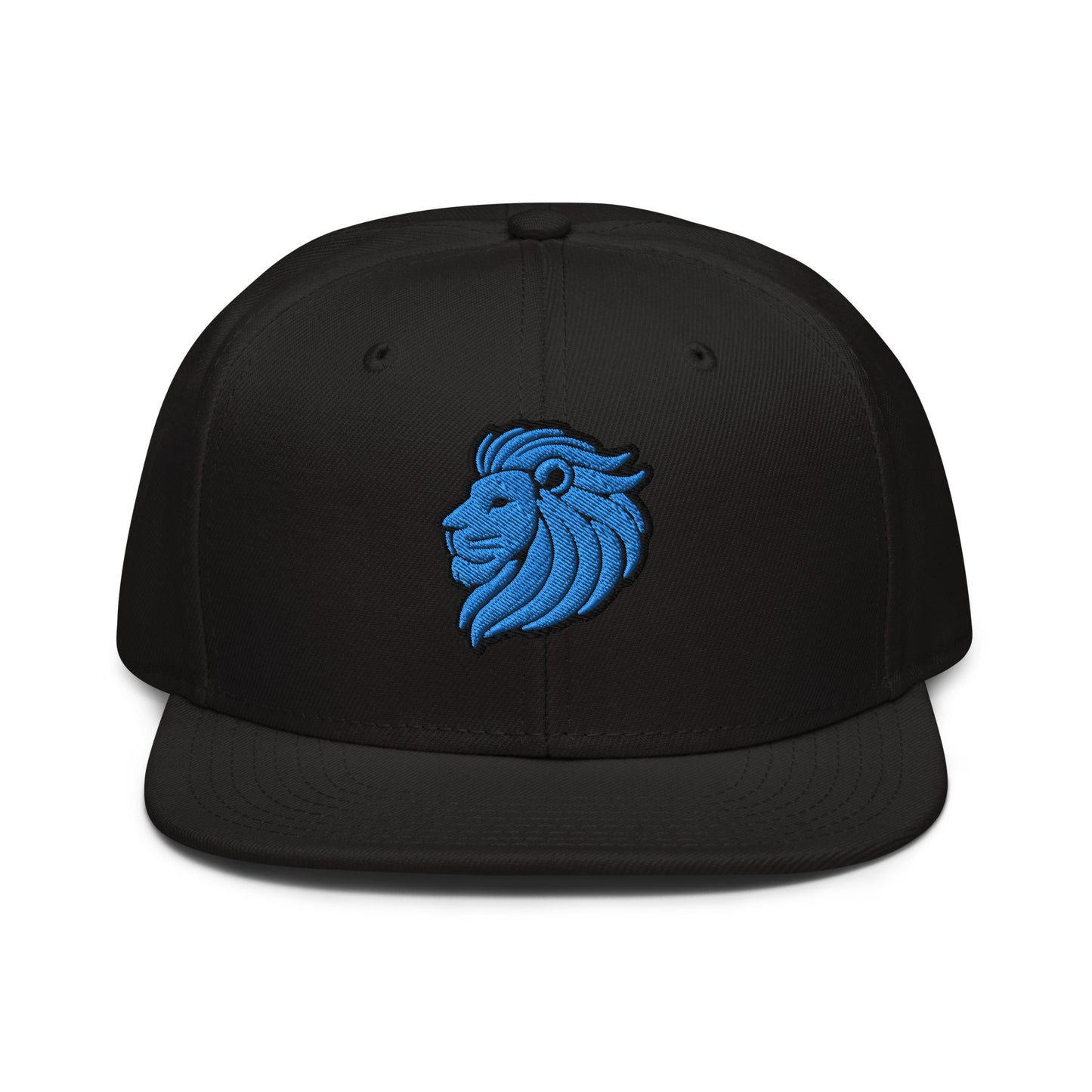 Snapback Hat "LION HEAD" Blue One Size adjustable,animal motif,bold design,courage,iconic,leadership,lion,majesty,nature,noble,power,premium quality,snapback hat,statement piece,street style,strength,unique design,unisex