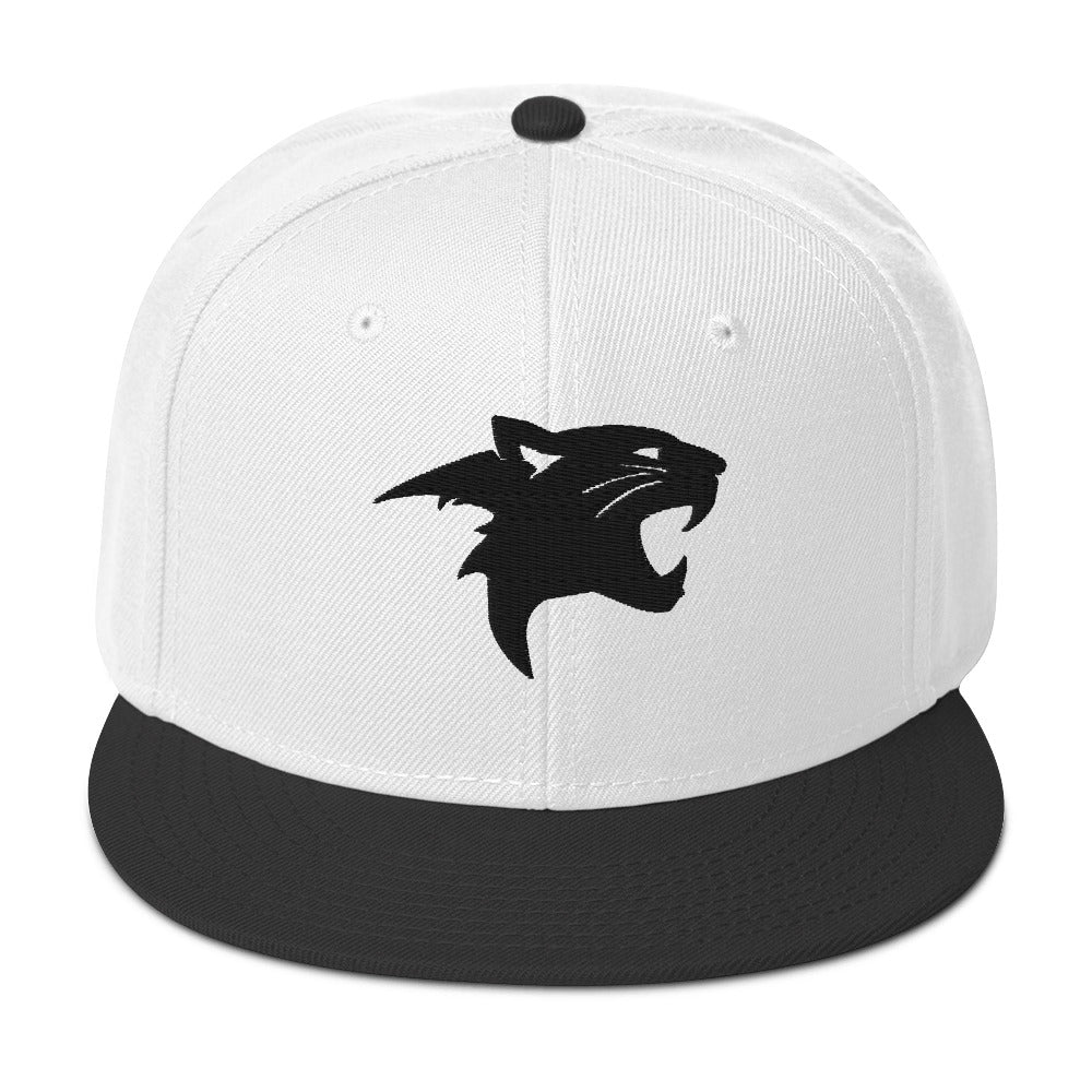 Snapback Hat "Panther Head" Black One Size adjustable,agility,animal motif,beast mode,bold design,iconic,panther,power,premium quality,snapback hat,statement piece,stealth,street style,strength,unique design,unisex,wild