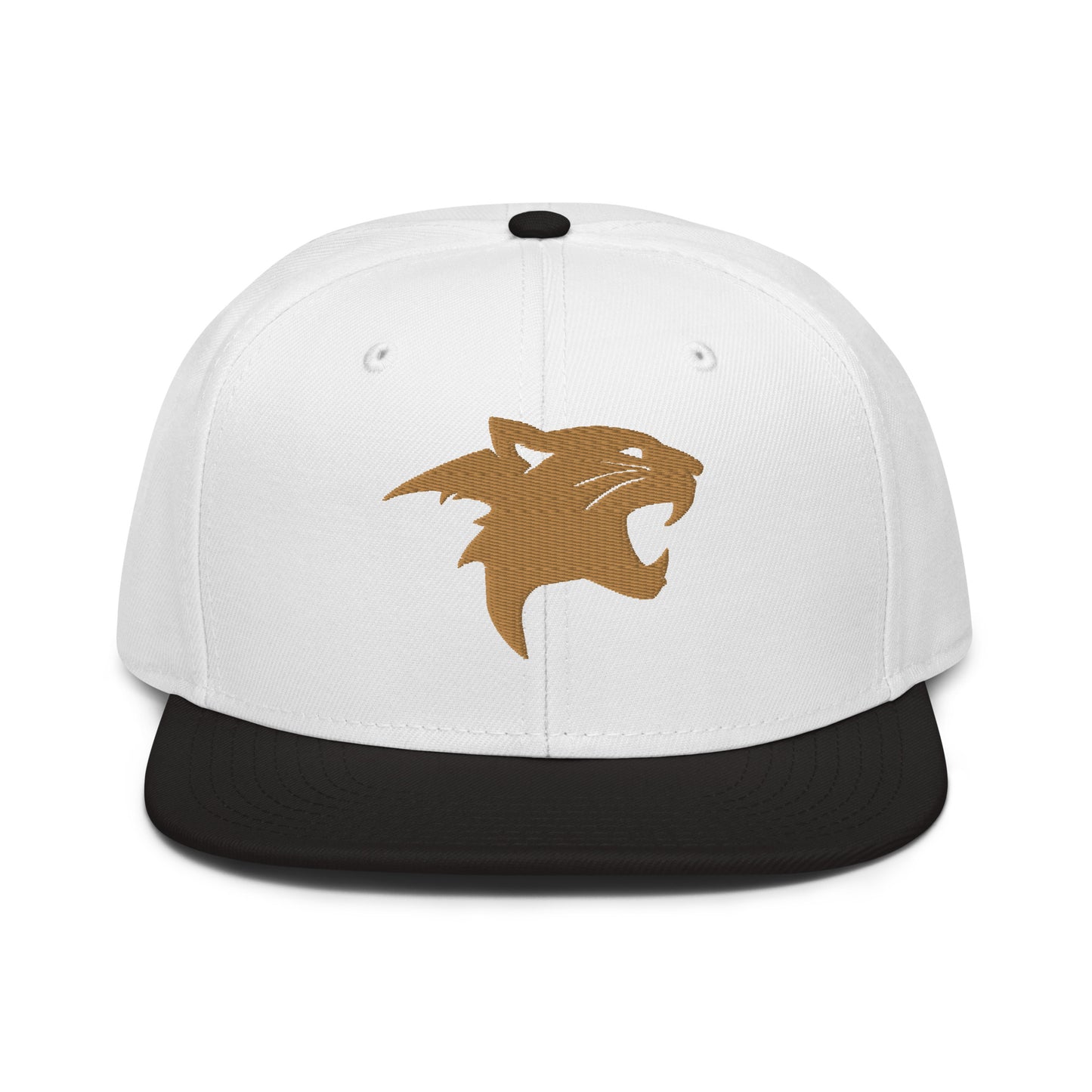 Snapback Hat "Panther Head" Old Gold One Size adjustable,agility,animal motif,beast mode,bold design,iconic,panther,power,premium quality,snapback hat,statement piece,stealth,street style,strength,unique design,unisex,wild