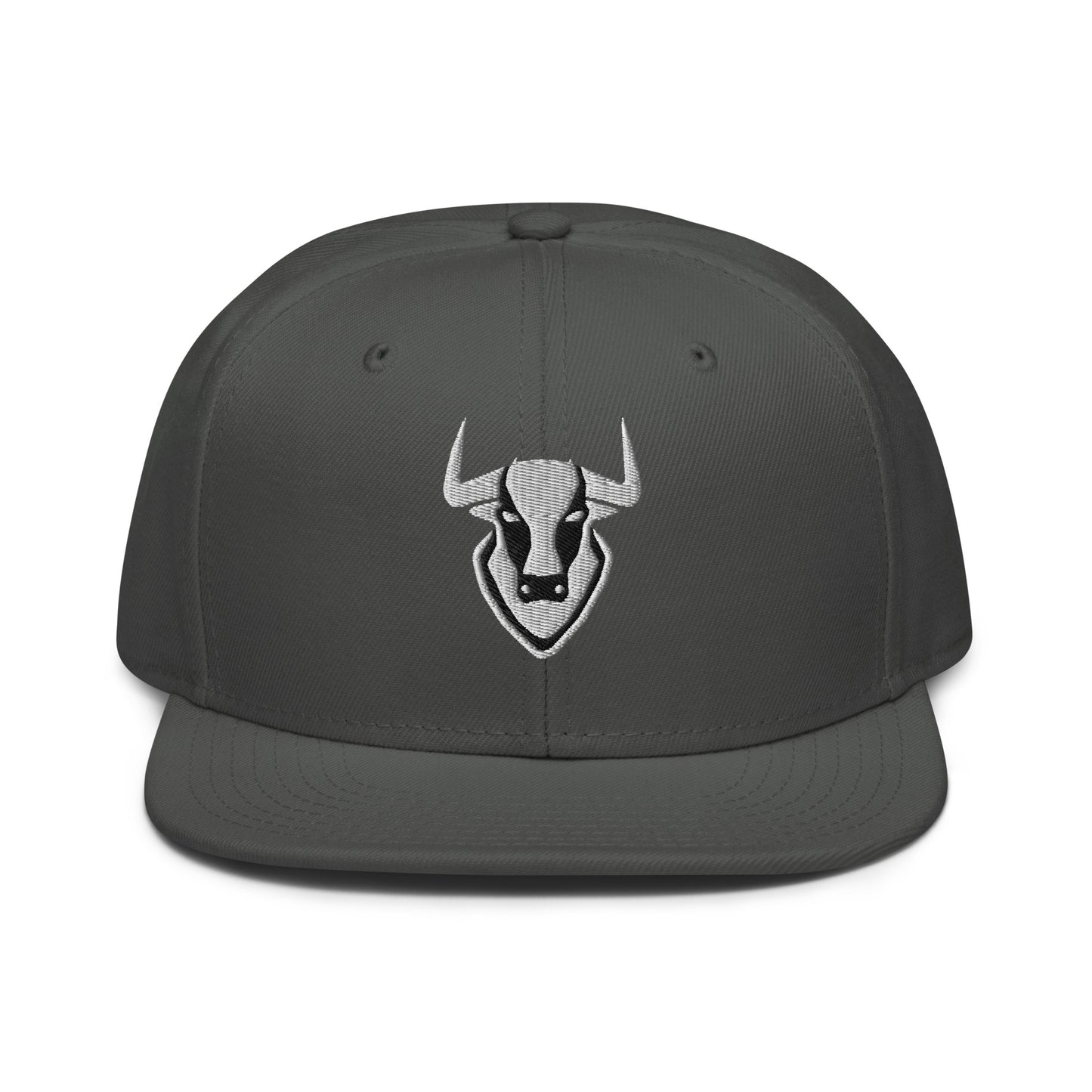 Snapback Hat Bull Logo "TORO" White One Size adjustable,animal motif,bold design,bull,endurance,iconic,power,premium quality,resilience,snapback hat,spirit,statement piece,street style,strength,unique design,unisex