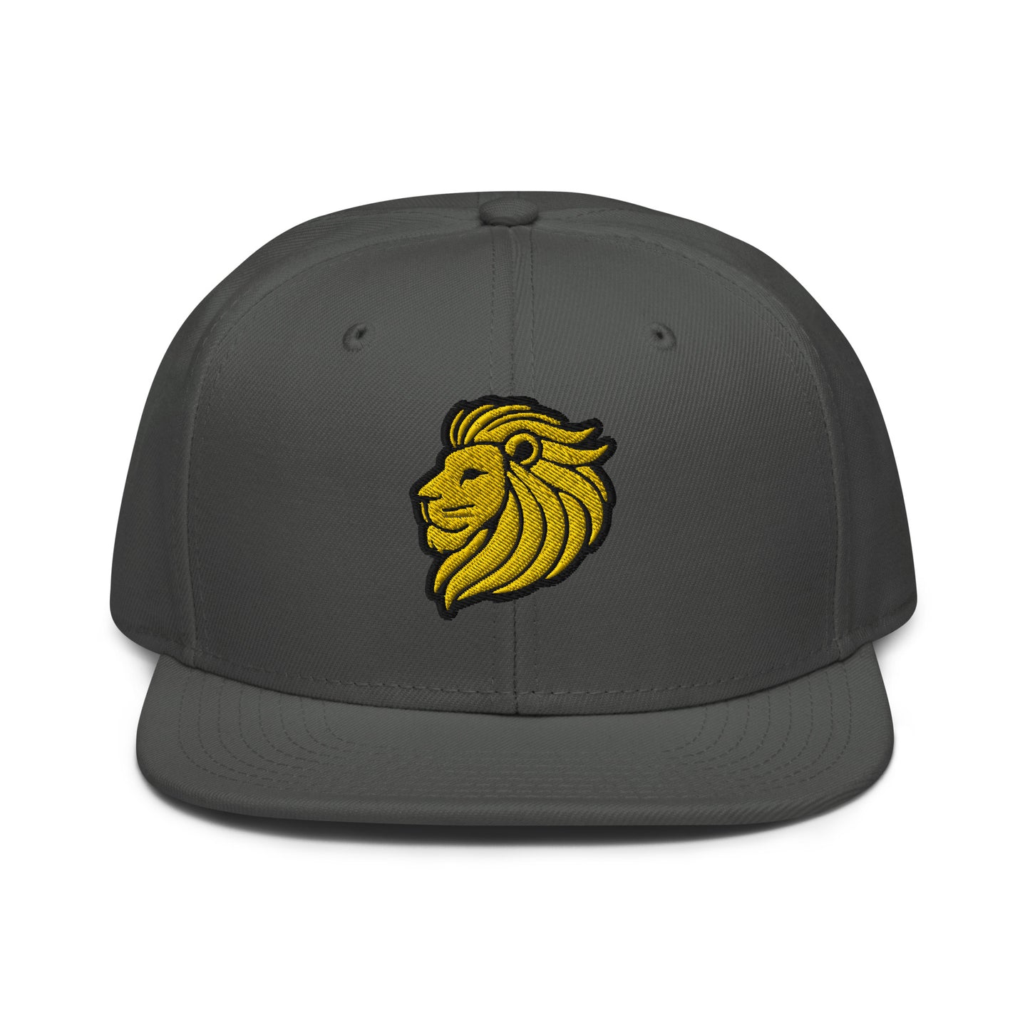 Snapback Hat "LION HEAD" Gold One Size adjustable,animal motif,bold design,courage,iconic,leadership,lion,majesty,nature,noble,power,premium quality,snapback hat,statement piece,street style,strength,unique design,unisex