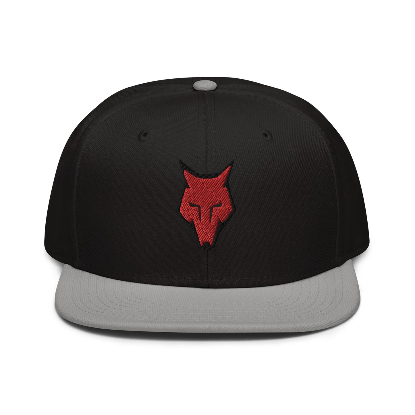 Snapback Hat Wolf Logo "LOBO" Red One Size adjustable,alpha,animal motif,bold design,courage,endurance,freedom,iconic,lone wolf,nature-inspired,predator,premium quality,resilience,snapback hat,statement piece,stealth,street style,strength,survival,unique