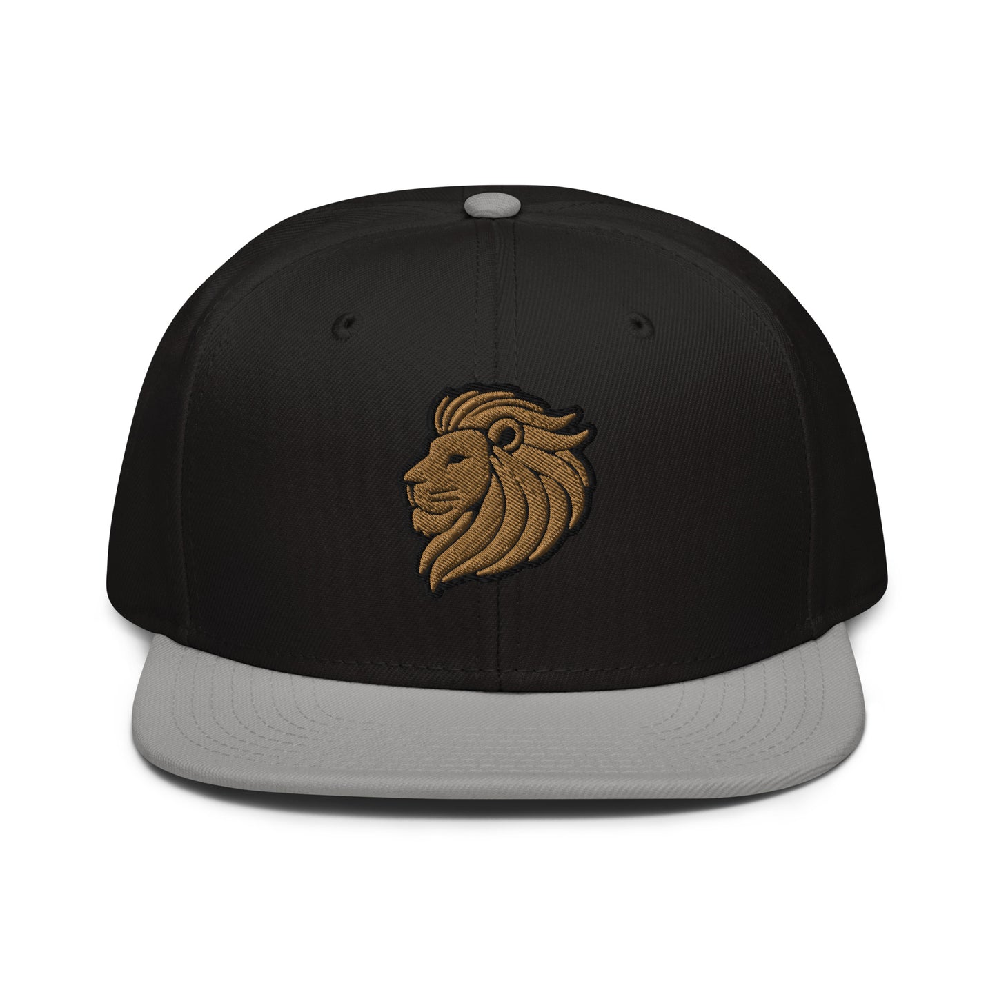 Snapback Hat "LION HEAD" Old Gold One Size adjustable,animal motif,bold design,courage,iconic,leadership,lion,majesty,nature,noble,power,premium quality,snapback hat,statement piece,street style,strength,unique design,unisex