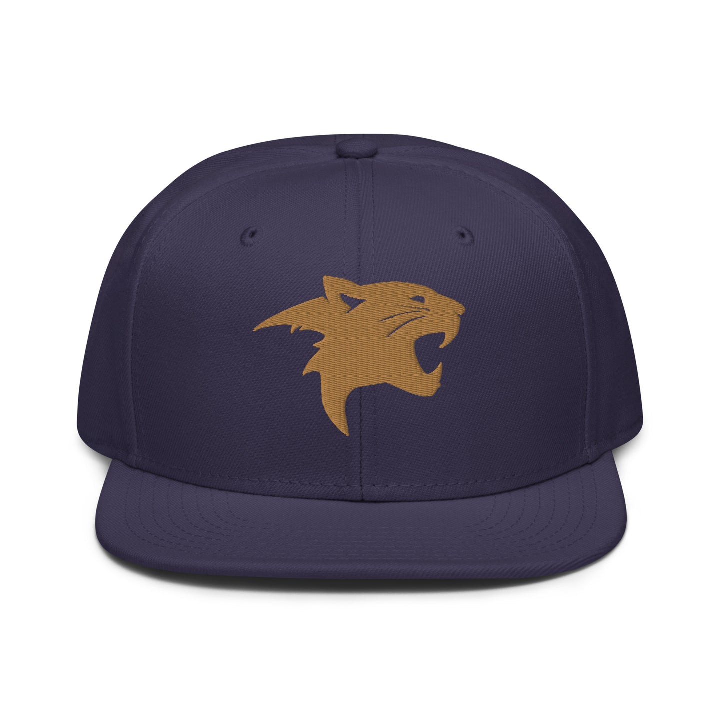 Snapback Hat "Panther Head" Old Gold One Size adjustable,agility,animal motif,beast mode,bold design,iconic,panther,power,premium quality,snapback hat,statement piece,stealth,street style,strength,unique design,unisex,wild