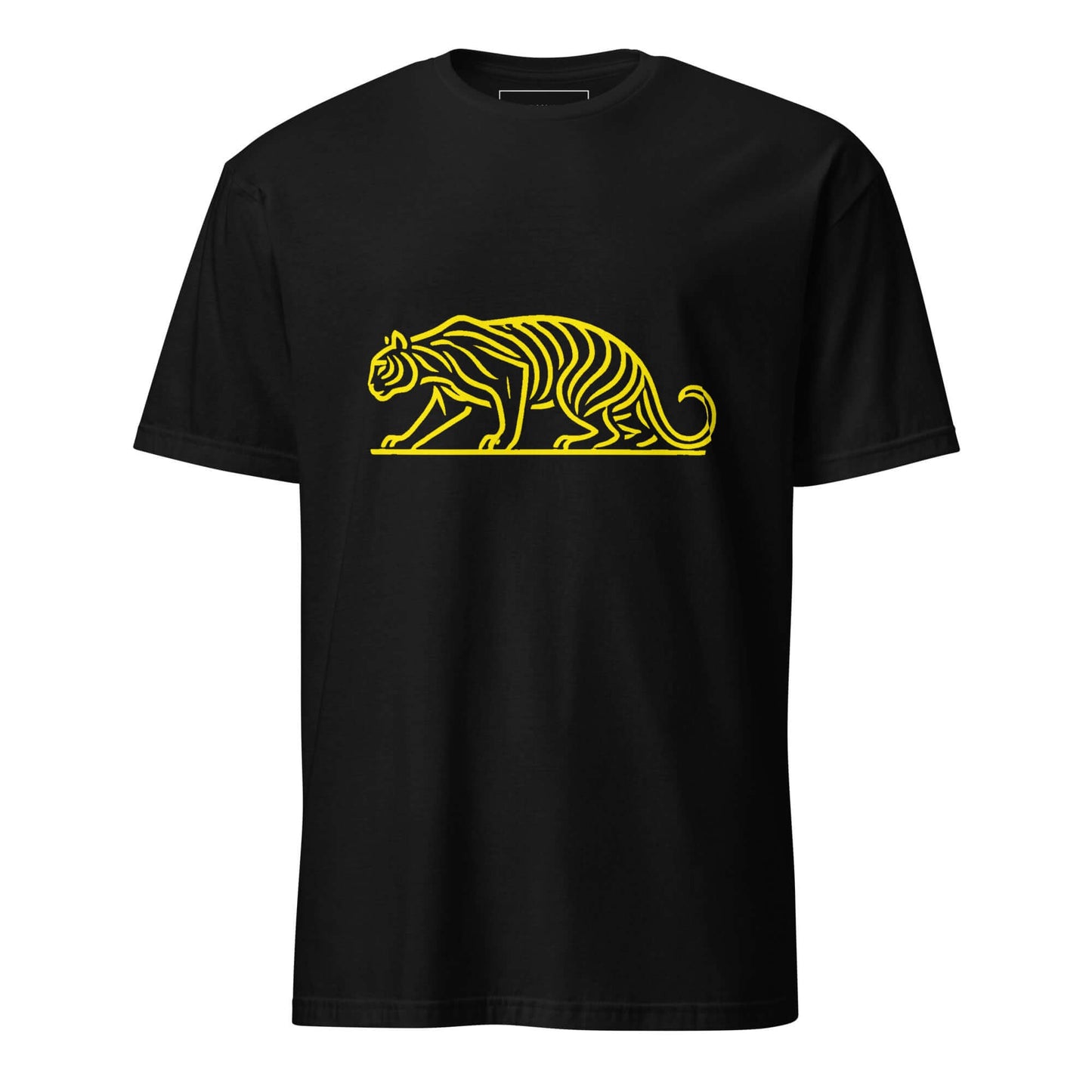 Tiger "Venator" Unisex T-Shirt 100% Cotton agility,animal motif,animal print,bold design,casual wear,courage,freedom,motivational,nature-inspired,power,predator,premium quality,resilience,statement piece,strength,T-shirt,tiger,unique design,unisex,untamed