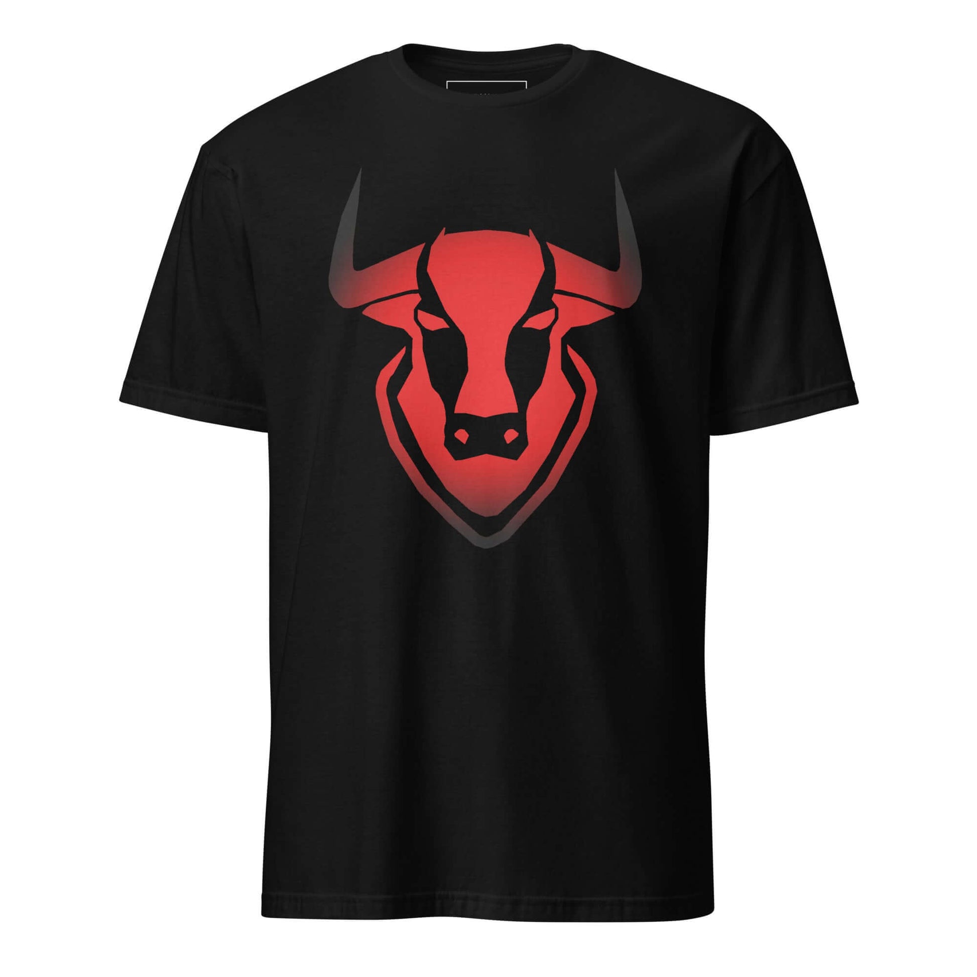 Bull Logo "TORO" Glowing Red Unisex T-Shirt 100% Cotton animal motif,animal print,bold design,bull,casual wear,endurance,freedom,motivational,nature-inspired,power,premium quality,resilience,spirit,statement piece,strength,T-shirt,unique design,unisex