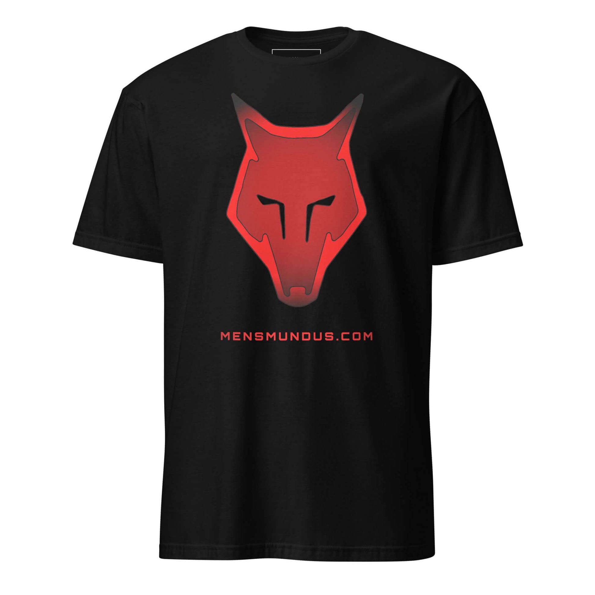 Wolf Logo "LOBO" Mensmundus Edition Unisex T-Shirt 100% Cotton alpha,animal motif,animal print,bold design,casual wear,courage,endurance,freedom,lone wolf,motivational,nature-inspired,predator,premium quality,resilience,statement piece,stealth,strength,su