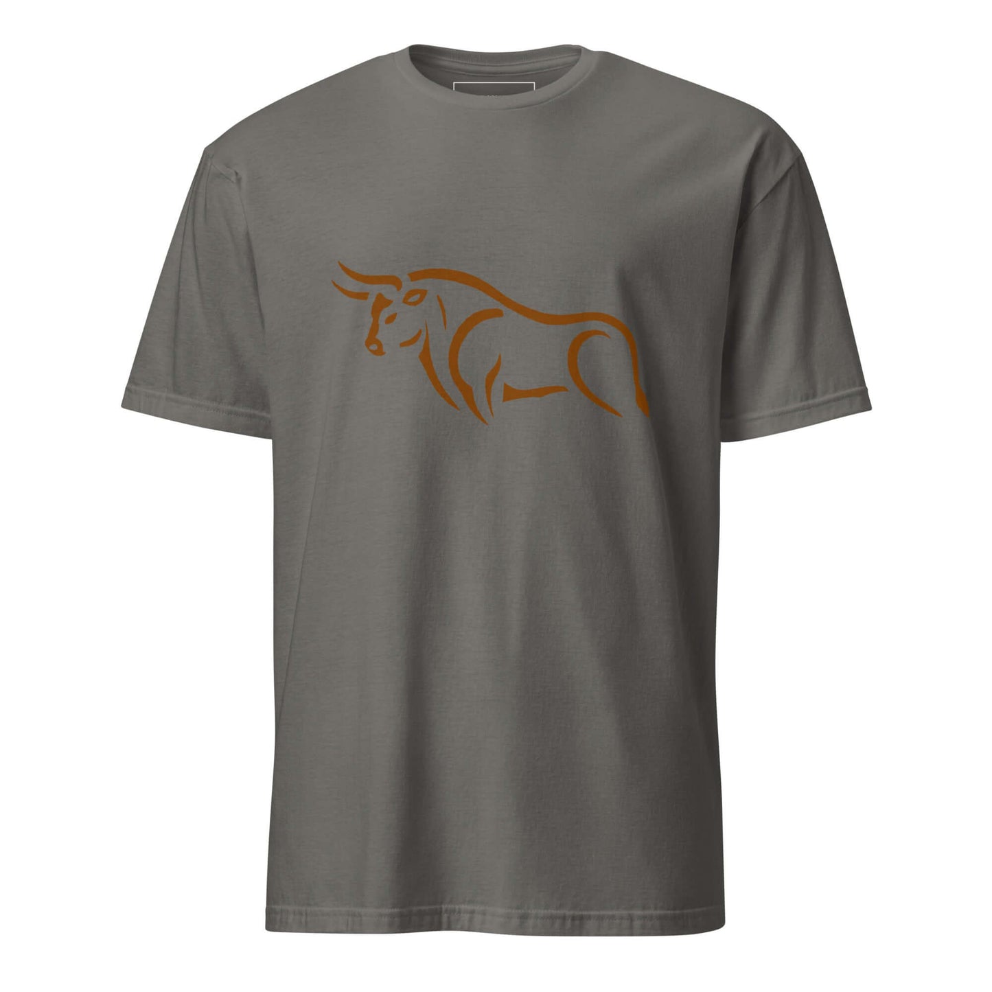 Bull Unisex T-Shirt 100% Cotton animal motif,animal print,bold design,bull,casual wear,endurance,freedom,motivational,nature-inspired,power,premium quality,resilience,spirit,statement piece,strength,T-shirt,unique design,unisex