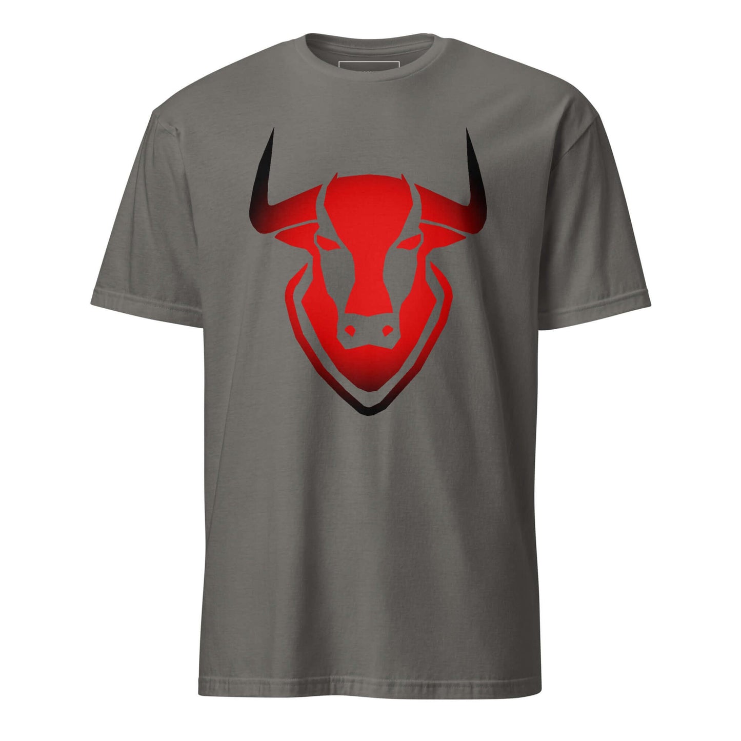 Bull Logo "TORO" Glowing Red Unisex T-Shirt 100% Cotton animal motif,animal print,bold design,bull,casual wear,endurance,freedom,motivational,nature-inspired,power,premium quality,resilience,spirit,statement piece,strength,T-shirt,unique design,unisex