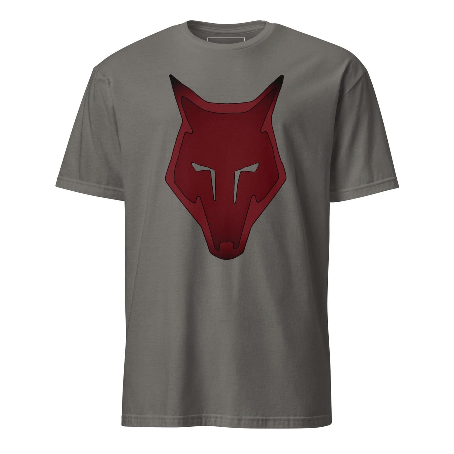 Wolf Logo "LOBO" Maroon Unisex T-Shirt 100% Cotton alpha,animal motif,animal print,bold design,casual wear,courage,endurance,freedom,lone wolf,motivational,nature-inspired,predator,premium quality,resilience,statement piece,stealth,strength,survival,T-shi