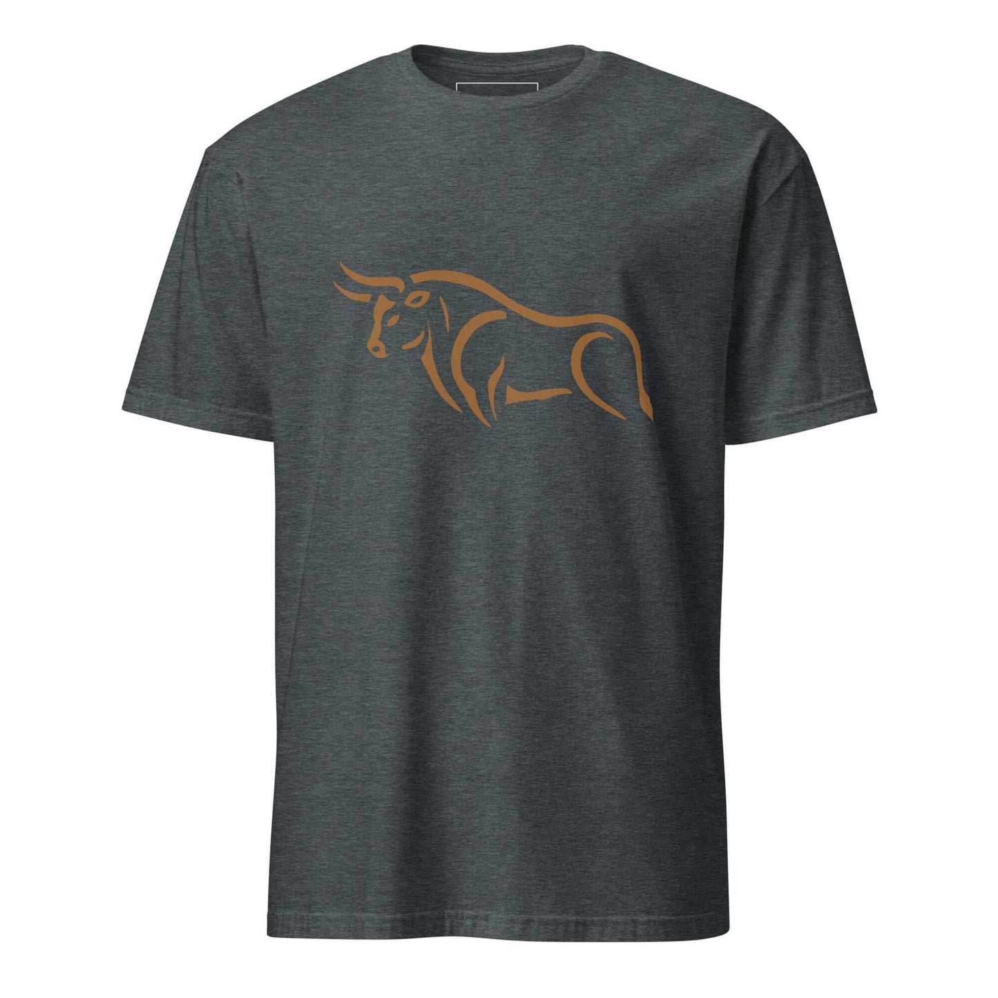 Bull Unisex T-Shirt 100% Cotton animal motif,animal print,bold design,bull,casual wear,endurance,freedom,motivational,nature-inspired,power,premium quality,resilience,spirit,statement piece,strength,T-shirt,unique design,unisex