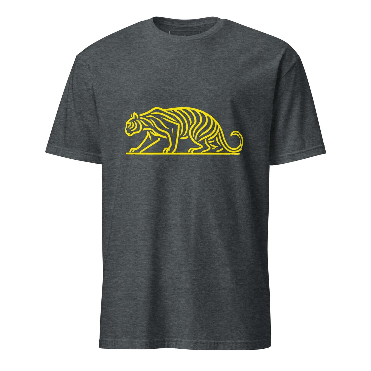 Tiger "Venator" Unisex T-Shirt 100% Cotton agility,animal motif,animal print,bold design,casual wear,courage,freedom,motivational,nature-inspired,power,predator,premium quality,resilience,statement piece,strength,T-shirt,tiger,unique design,unisex,untamed