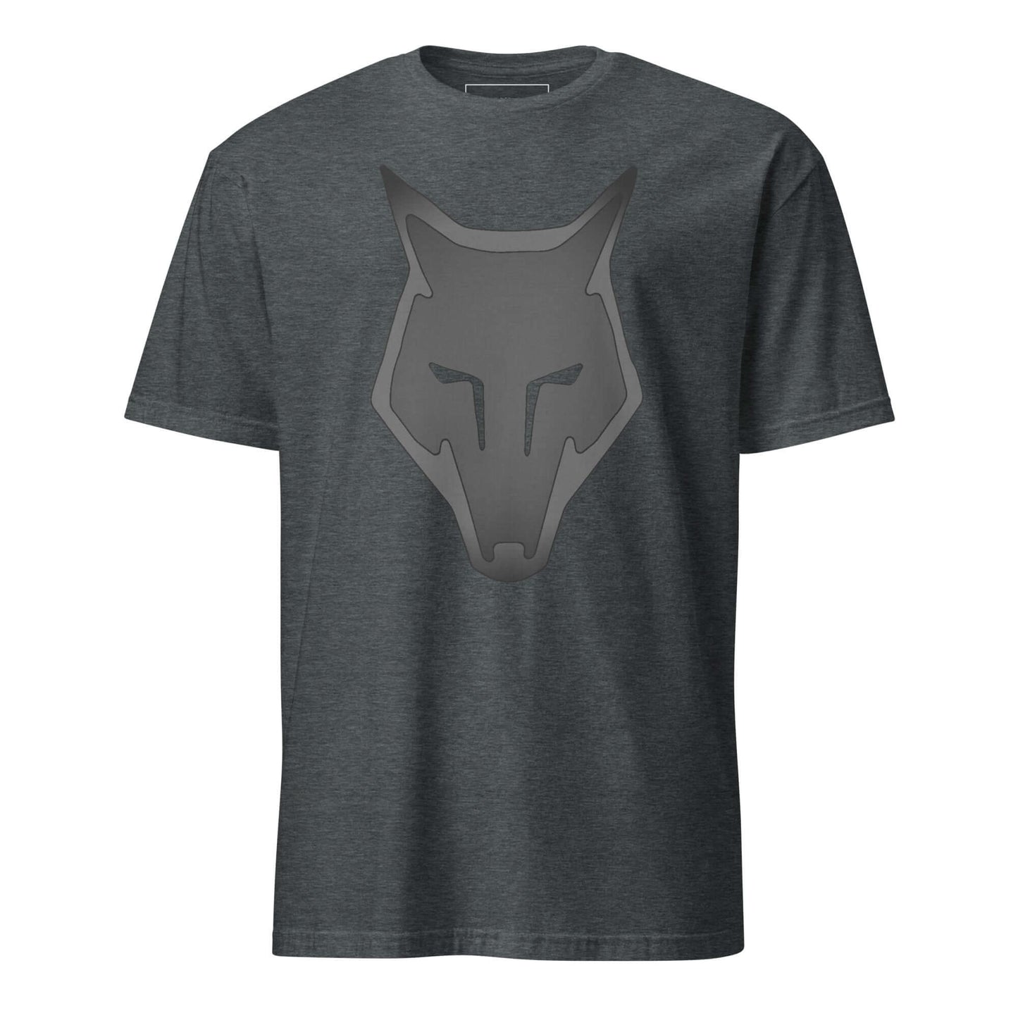 Wolf Logo "LOBO" Monochrome Unisex T-Shirt 100% Cotton alpha,animal motif,animal print,bold design,casual wear,courage,endurance,freedom,lone wolf,motivational,nature-inspired,predator,premium quality,resilience,statement piece,stealth,strength,survival,T