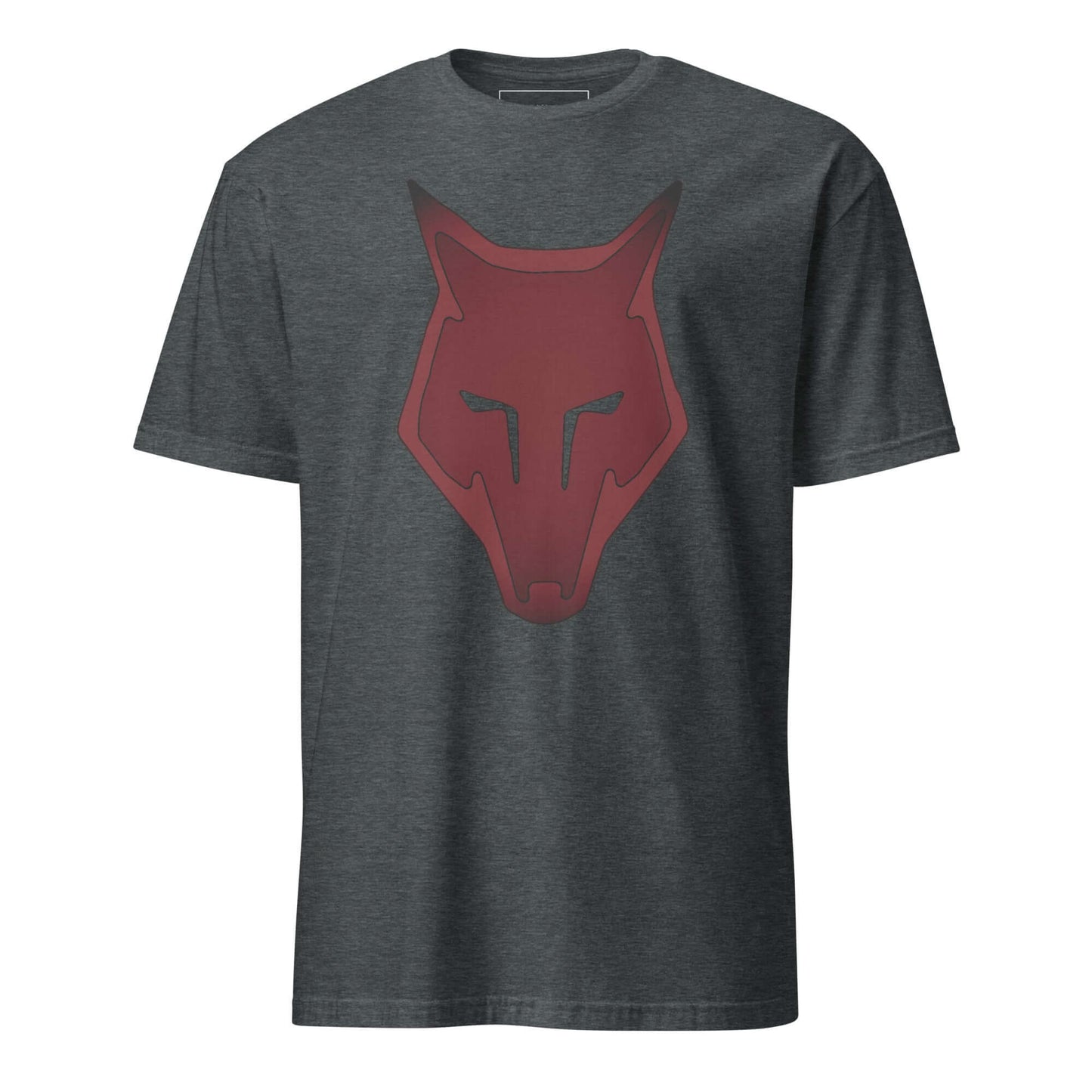 Wolf Logo "LOBO" Maroon Unisex T-Shirt 100% Cotton alpha,animal motif,animal print,bold design,casual wear,courage,endurance,freedom,lone wolf,motivational,nature-inspired,predator,premium quality,resilience,statement piece,stealth,strength,survival,T-shi