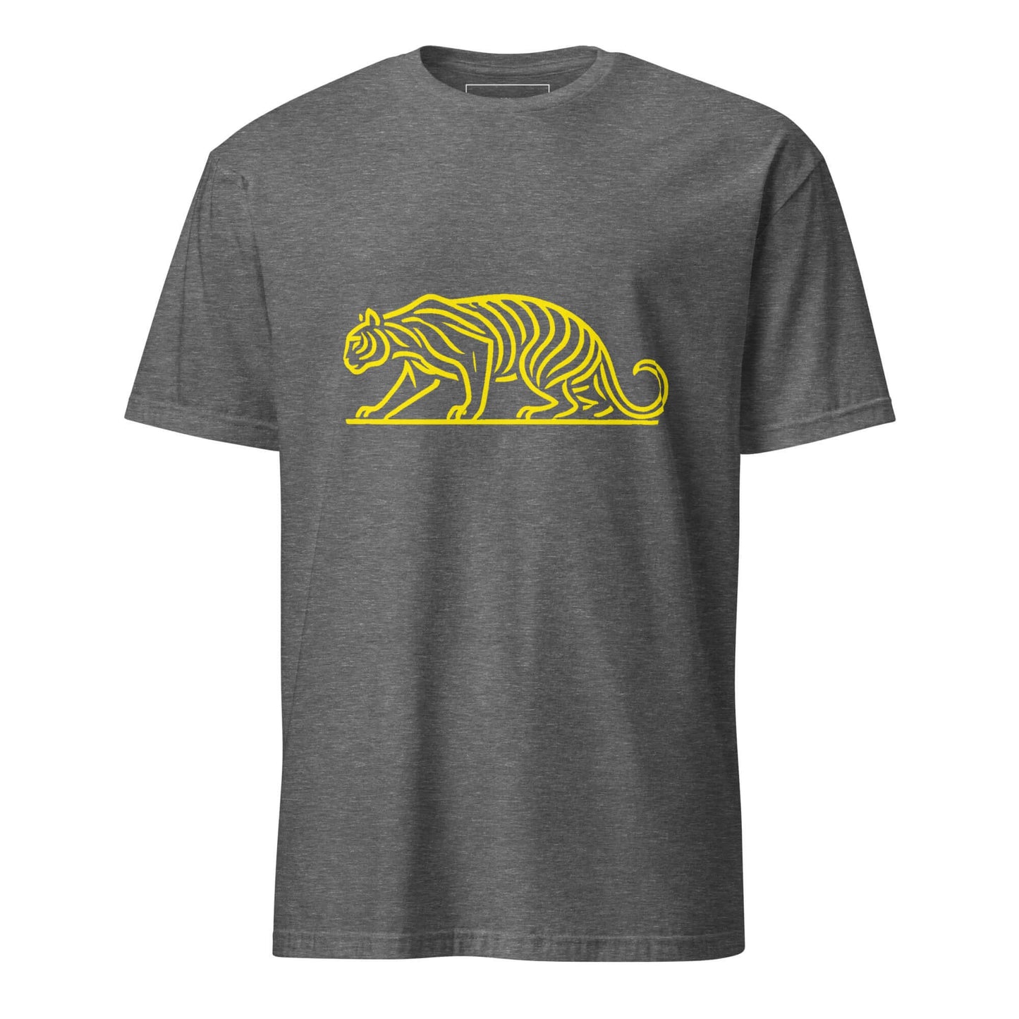 Tiger "Venator" Unisex T-Shirt 100% Cotton agility,animal motif,animal print,bold design,casual wear,courage,freedom,motivational,nature-inspired,power,predator,premium quality,resilience,statement piece,strength,T-shirt,tiger,unique design,unisex,untamed