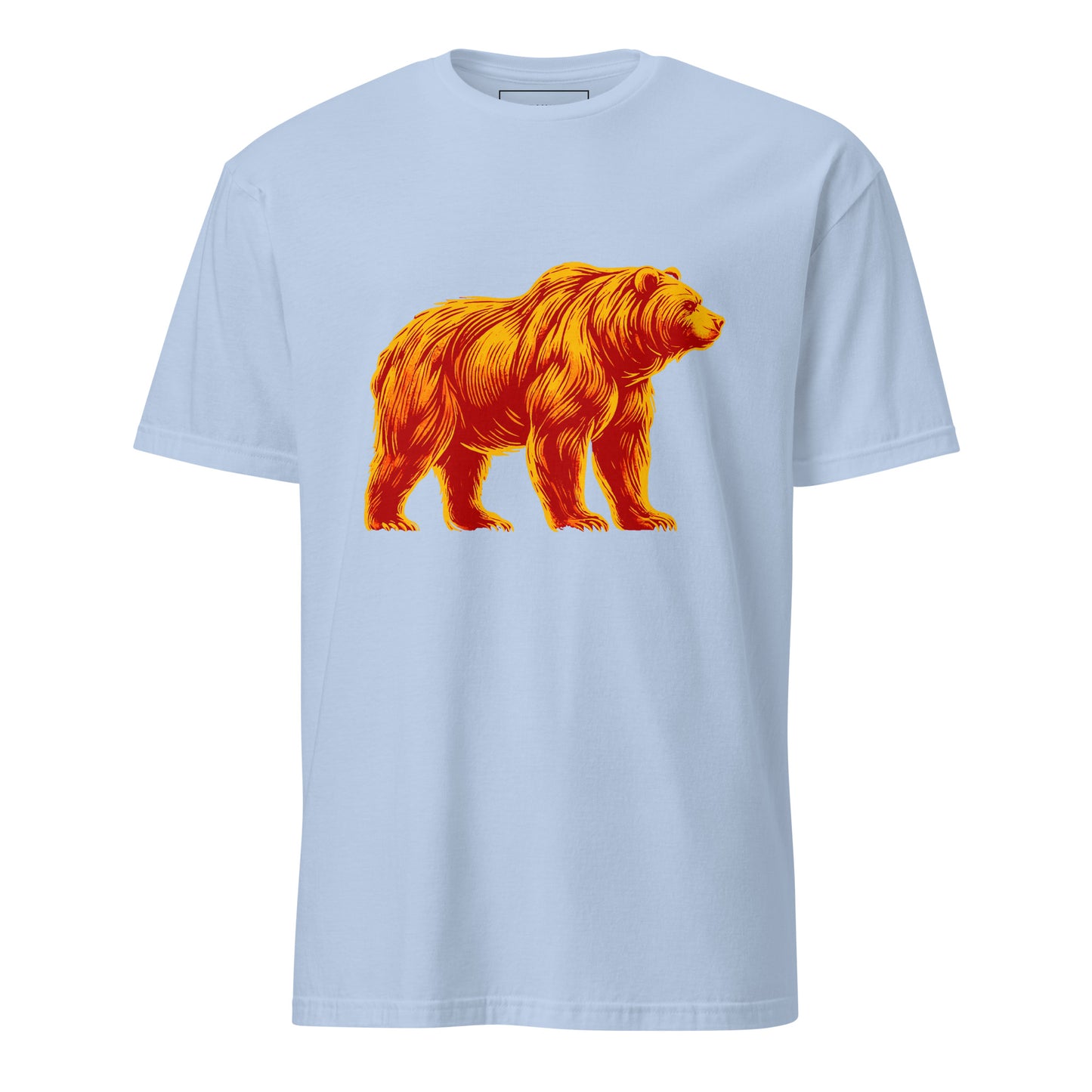 Bear Unisex T-Shirt 100% Cotton animal motif,animal print,bear,bold design,casual wear,endurance,freedom,motivational,nature spirit,nature-inspired,premium quality,resilience,statement piece,strength,T-shirt,unique design,unisex