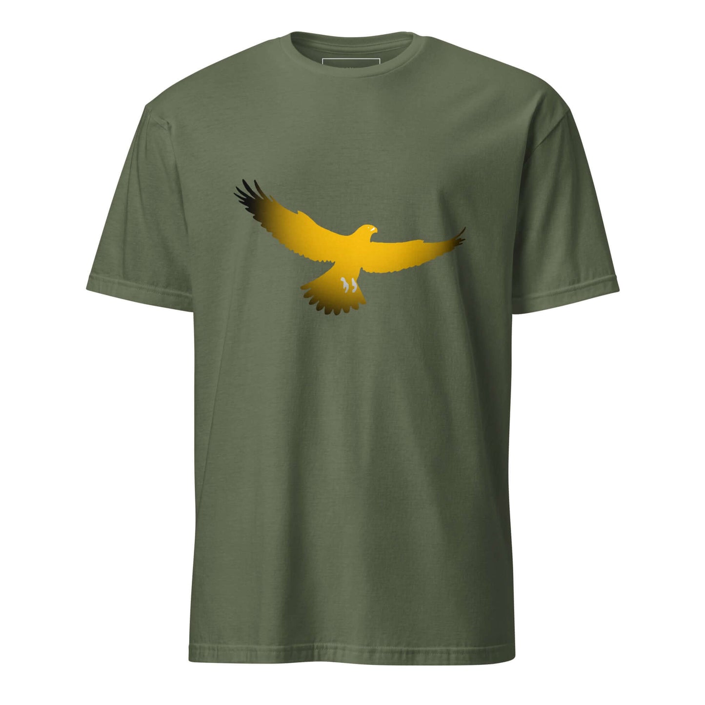 Eagle Flying Free Unisex T-Shirt 100% Cotton above all,animal motif,animal print,bold design,casual wear,eagle,focus,freedom,independence,motivational,nature-inspired,premium quality,resilience,soar,statement piece,strength,T-shirt,unique design,unisex,vi