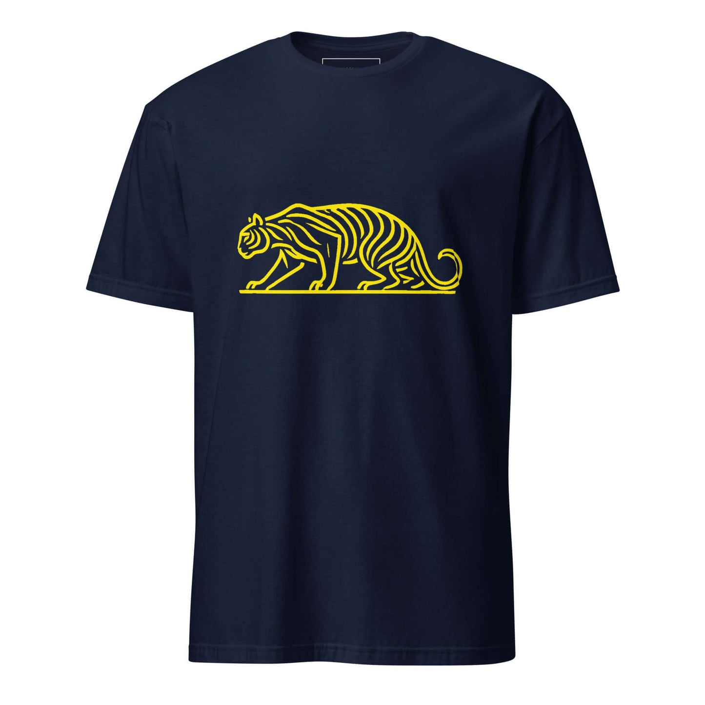 Tiger "Venator" Unisex T-Shirt 100% Cotton agility,animal motif,animal print,bold design,casual wear,courage,freedom,motivational,nature-inspired,power,predator,premium quality,resilience,statement piece,strength,T-shirt,tiger,unique design,unisex,untamed