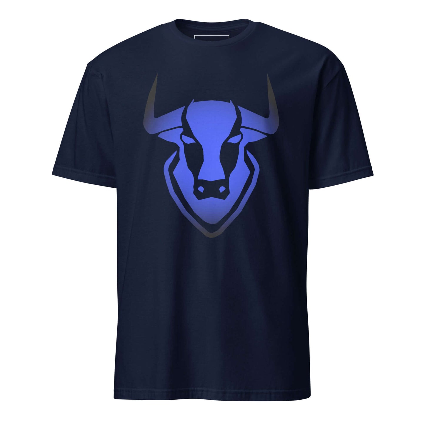 Bull Logo "TORO" Blue Unisex T-Shirt 100% Cotton animal motif,animal print,bold design,bull,casual wear,endurance,freedom,motivational,nature-inspired,power,premium quality,resilience,spirit,statement piece,strength,T-shirt,unique design,unisex