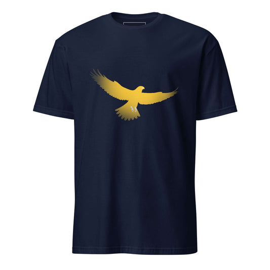 Eagle Flying Free Unisex T-Shirt 100% Cotton above all,animal motif,animal print,bold design,casual wear,eagle,focus,freedom,independence,motivational,nature-inspired,premium quality,resilience,soar,statement piece,strength,T-shirt,unique design,unisex,vi