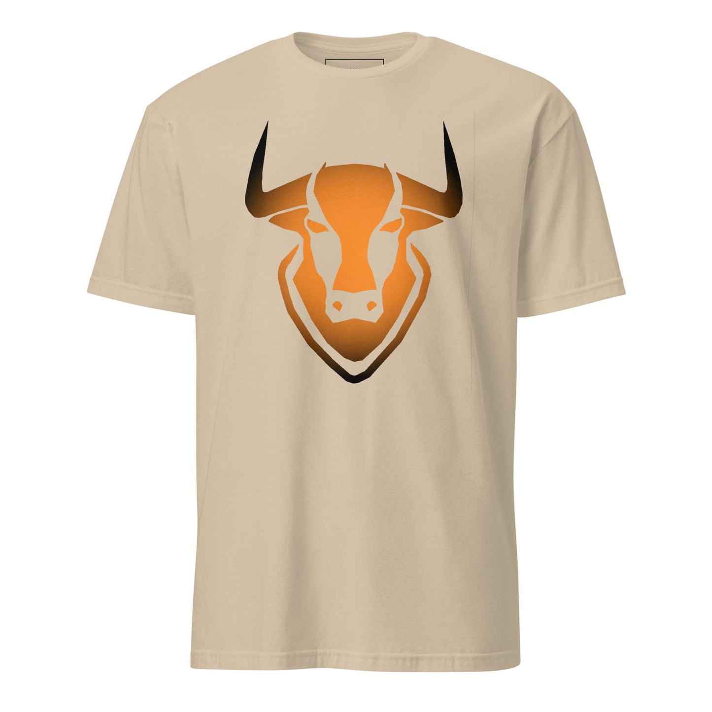 Bull Logo "TORO" Gold Unisex T-Shirt 100% Cotton animal motif,animal print,bold design,bull,casual wear,endurance,freedom,motivational,nature-inspired,power,premium quality,resilience,spirit,statement piece,strength,T-shirt,unique design,unisex