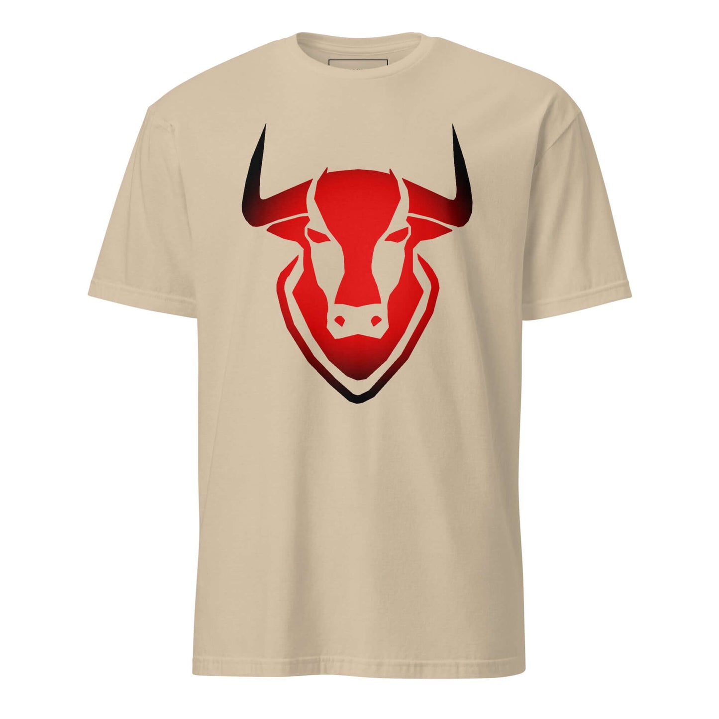 Bull Logo "TORO" Glowing Red Unisex T-Shirt 100% Cotton animal motif,animal print,bold design,bull,casual wear,endurance,freedom,motivational,nature-inspired,power,premium quality,resilience,spirit,statement piece,strength,T-shirt,unique design,unisex