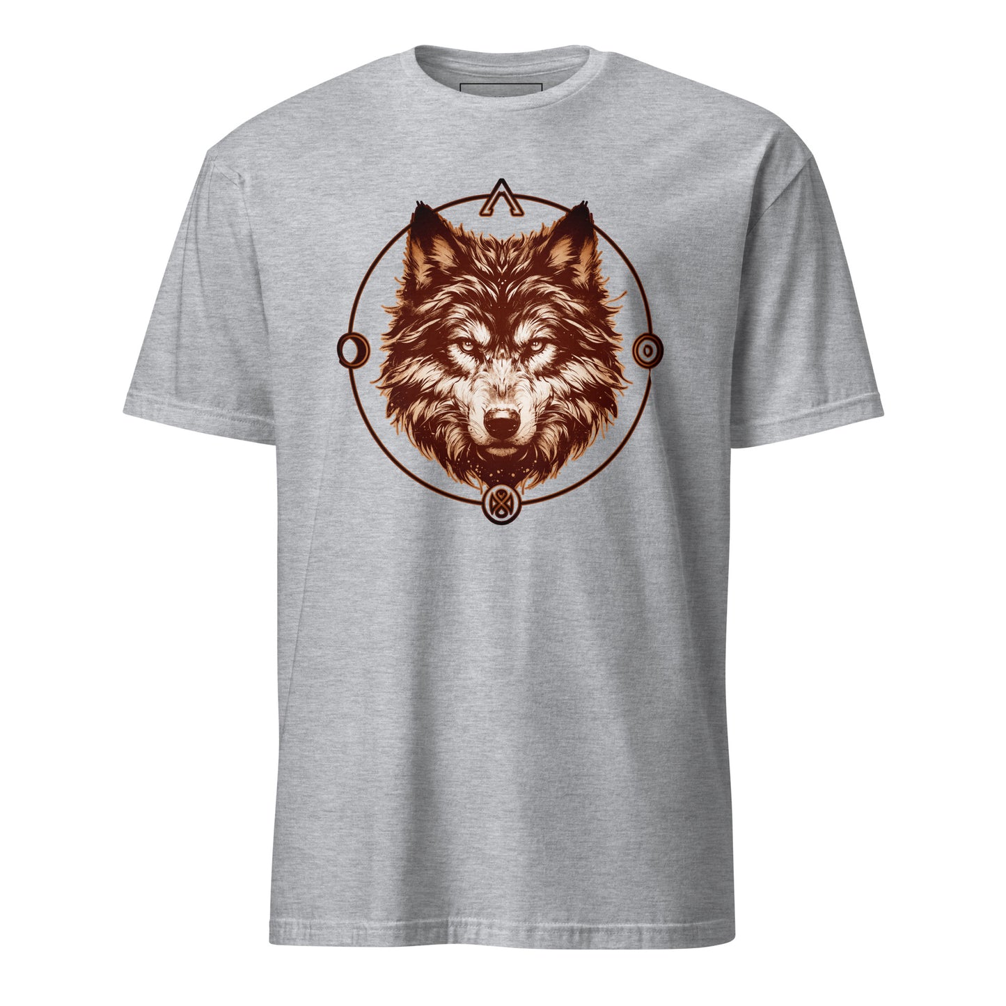 Wolf Unisex T-Shirt 100% Cotton animal motif,animal print,bold design,casual wear,freedom,motivational,nature-inspired,premium quality,resilience,statement piece,strength,T-shirt,unique design,unisex,wolf