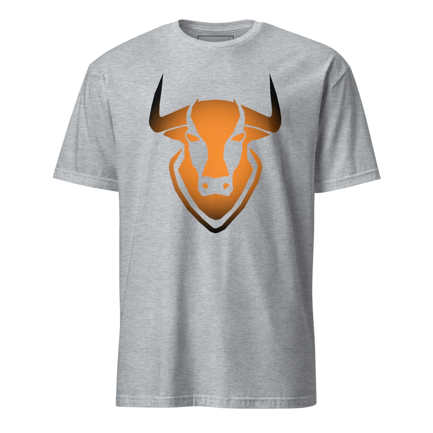 Bull Logo "TORO" Gold Unisex T-Shirt 100% Cotton animal motif,animal print,bold design,bull,casual wear,endurance,freedom,motivational,nature-inspired,power,premium quality,resilience,spirit,statement piece,strength,T-shirt,unique design,unisex