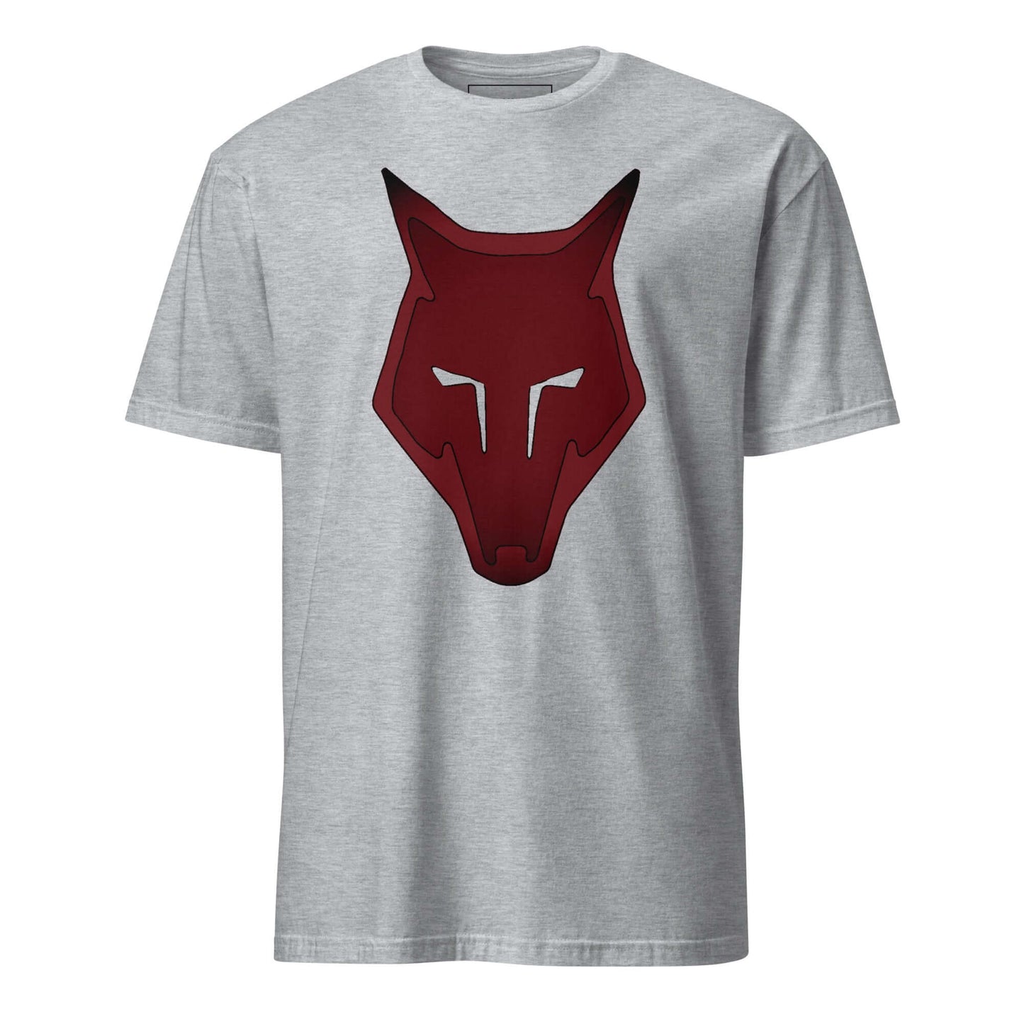 Wolf Logo "LOBO" Maroon Unisex T-Shirt 100% Cotton alpha,animal motif,animal print,bold design,casual wear,courage,endurance,freedom,lone wolf,motivational,nature-inspired,predator,premium quality,resilience,statement piece,stealth,strength,survival,T-shi