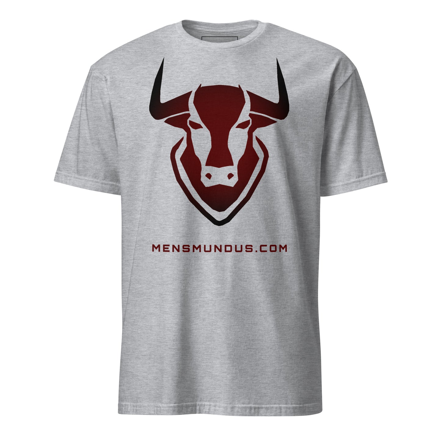 Bull Logo "TORO" Maroon Mensmundus Edition Unisex T-Shirt 100% Cotton animal motif,animal print,bold design,bull,casual wear,endurance,freedom,motivational,nature-inspired,power,premium quality,resilience,spirit,statement piece,strength,T-shirt,unique des