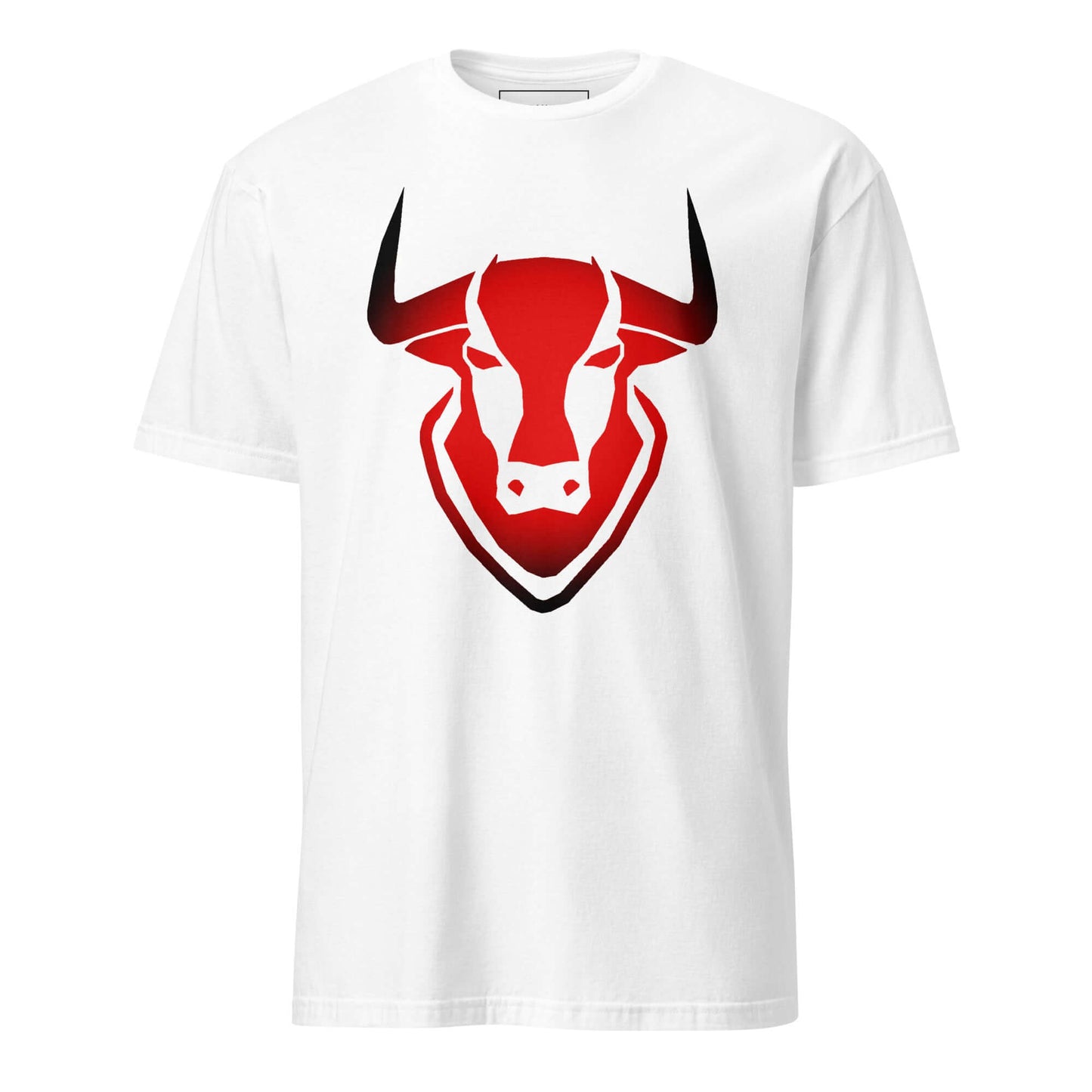 Bull Logo "TORO" Glowing Red Unisex T-Shirt 100% Cotton animal motif,animal print,bold design,bull,casual wear,endurance,freedom,motivational,nature-inspired,power,premium quality,resilience,spirit,statement piece,strength,T-shirt,unique design,unisex