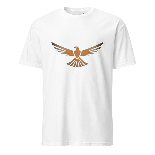 Eagle "In the Sign of the Eagle" Unisex T-Shirt 100% Cotton above all,animal motif,animal print,bold design,casual wear,eagle,focus,freedom,independence,motivational,nature-inspired,premium quality,resilience,soar,statement piece,strength,T-shirt,unique d