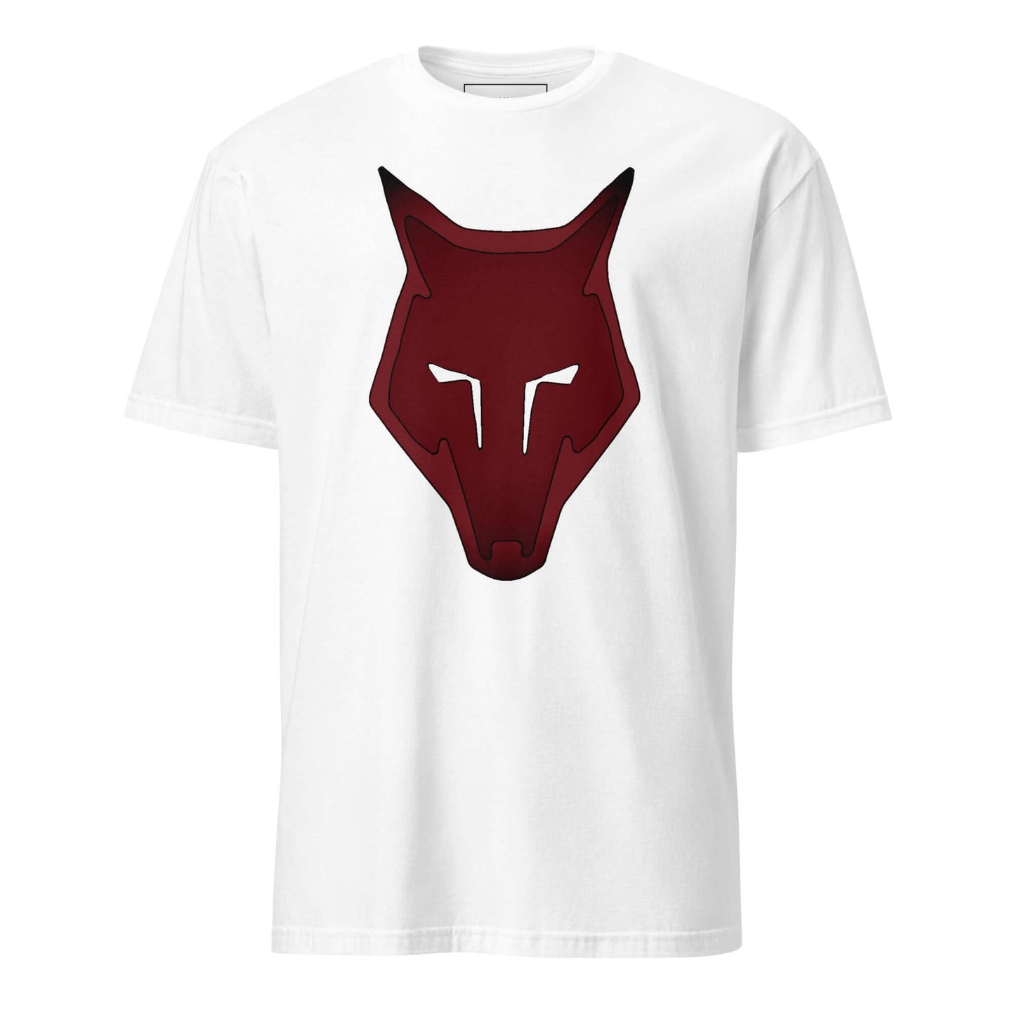 Wolf Logo "LOBO" Maroon Unisex T-Shirt 100% Cotton alpha,animal motif,animal print,bold design,casual wear,courage,endurance,freedom,lone wolf,motivational,nature-inspired,predator,premium quality,resilience,statement piece,stealth,strength,survival,T-shi