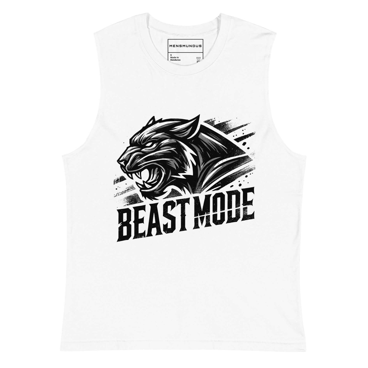 Panther Muscle-Shirt "Beast Mode" active wear,agility,animal motif,beast mode,bold design,endurance,gym wear,iconic,motivational,muscle shirt,panther,power,premium quality,resilience,stealth,strength,unique design,unisex,wild