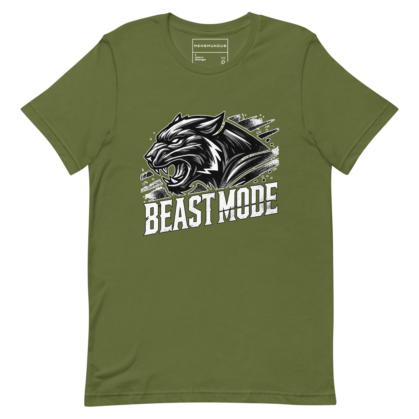 Panther Unisex T-Shirt "Beast Mode" Premium 100% Cotton agility,animal motif,athletic fit,beast mode,bold design,endurance,fitted design,freedom,motivational,nature-inspired,panther,power,premium quality,stealth,strength,T-shirt,unique design,unisex,wild